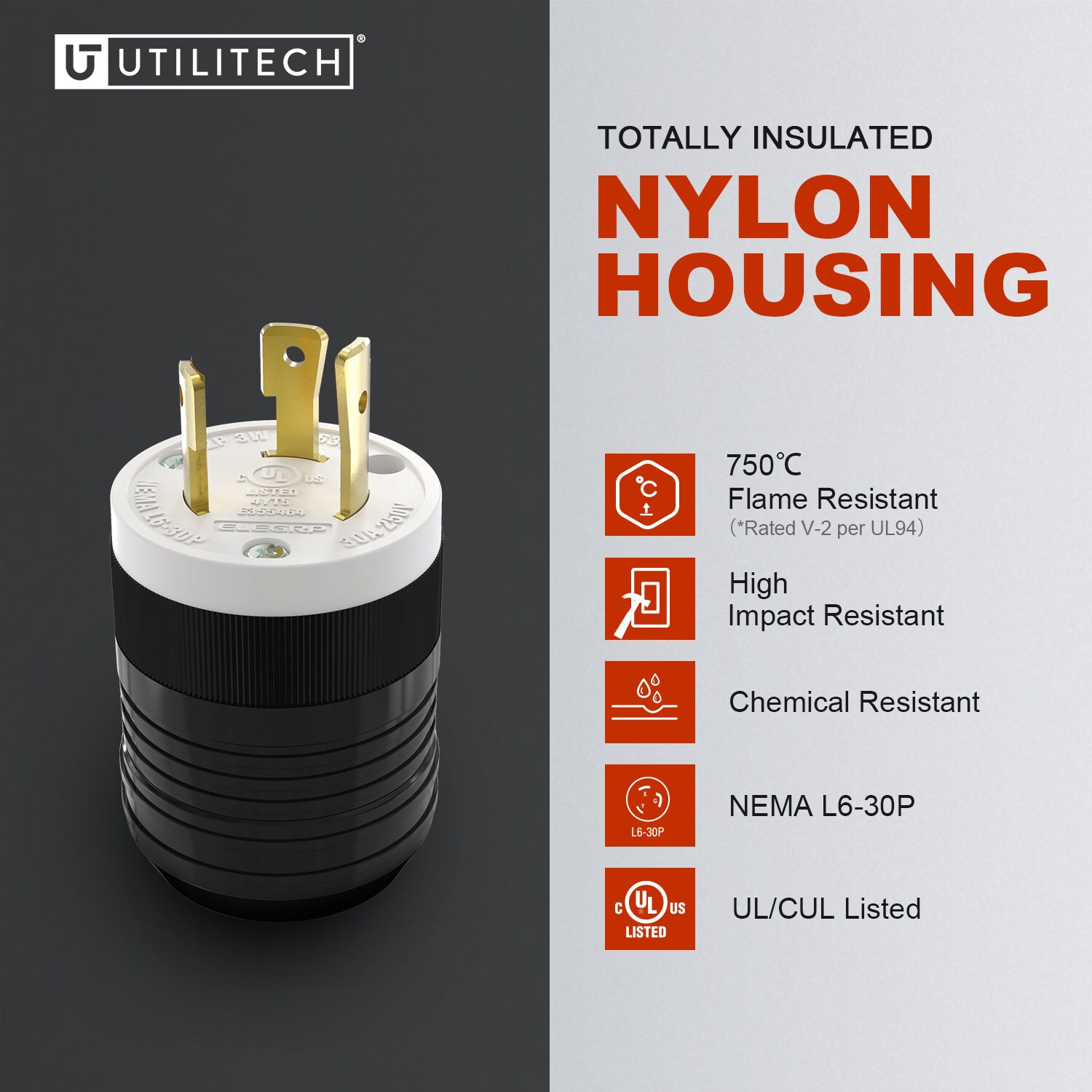Utilitech L0630P Electrical-Plugs-Connectors - View #2