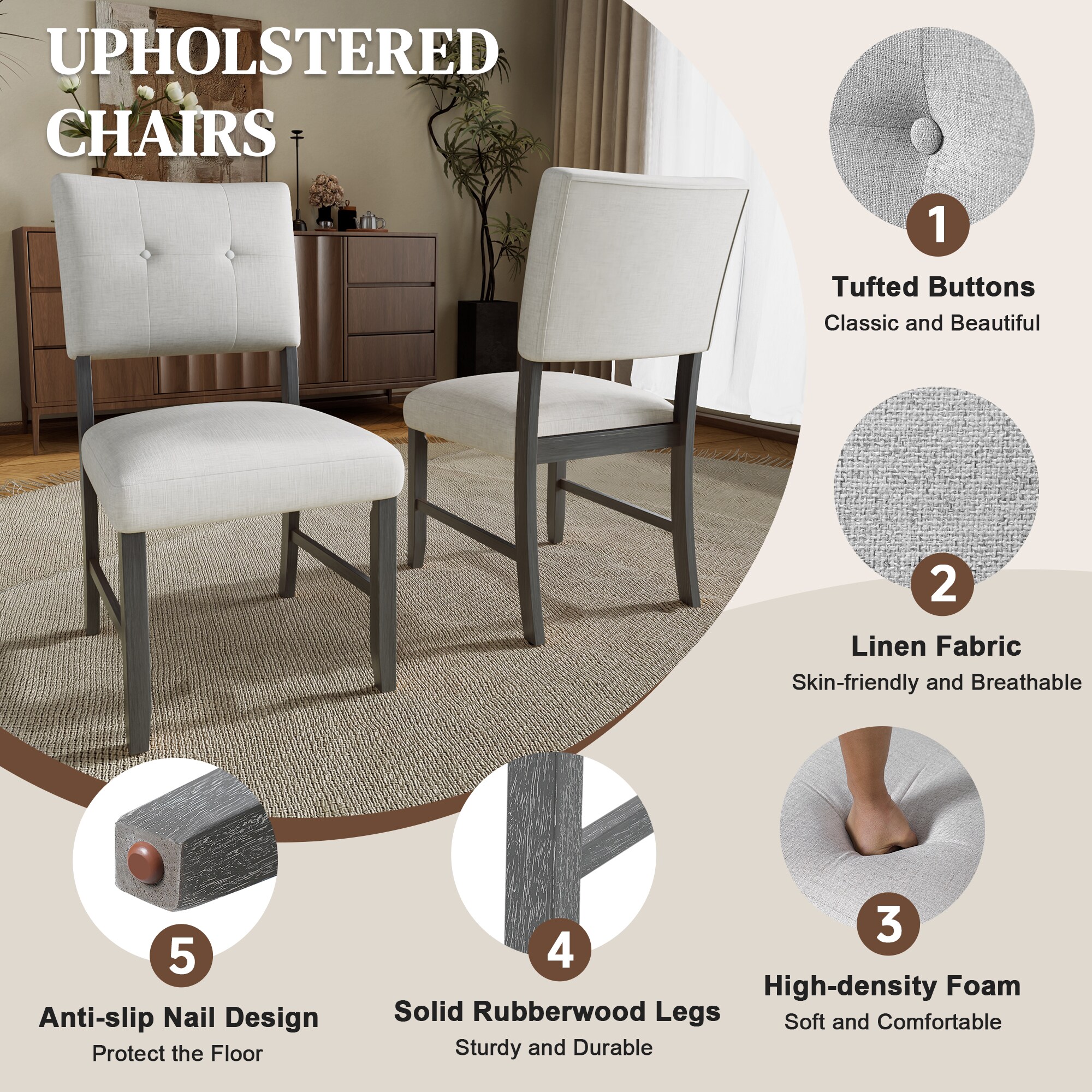 LOVMOR SF-M-N752S400015E Dining-Tables - View #5