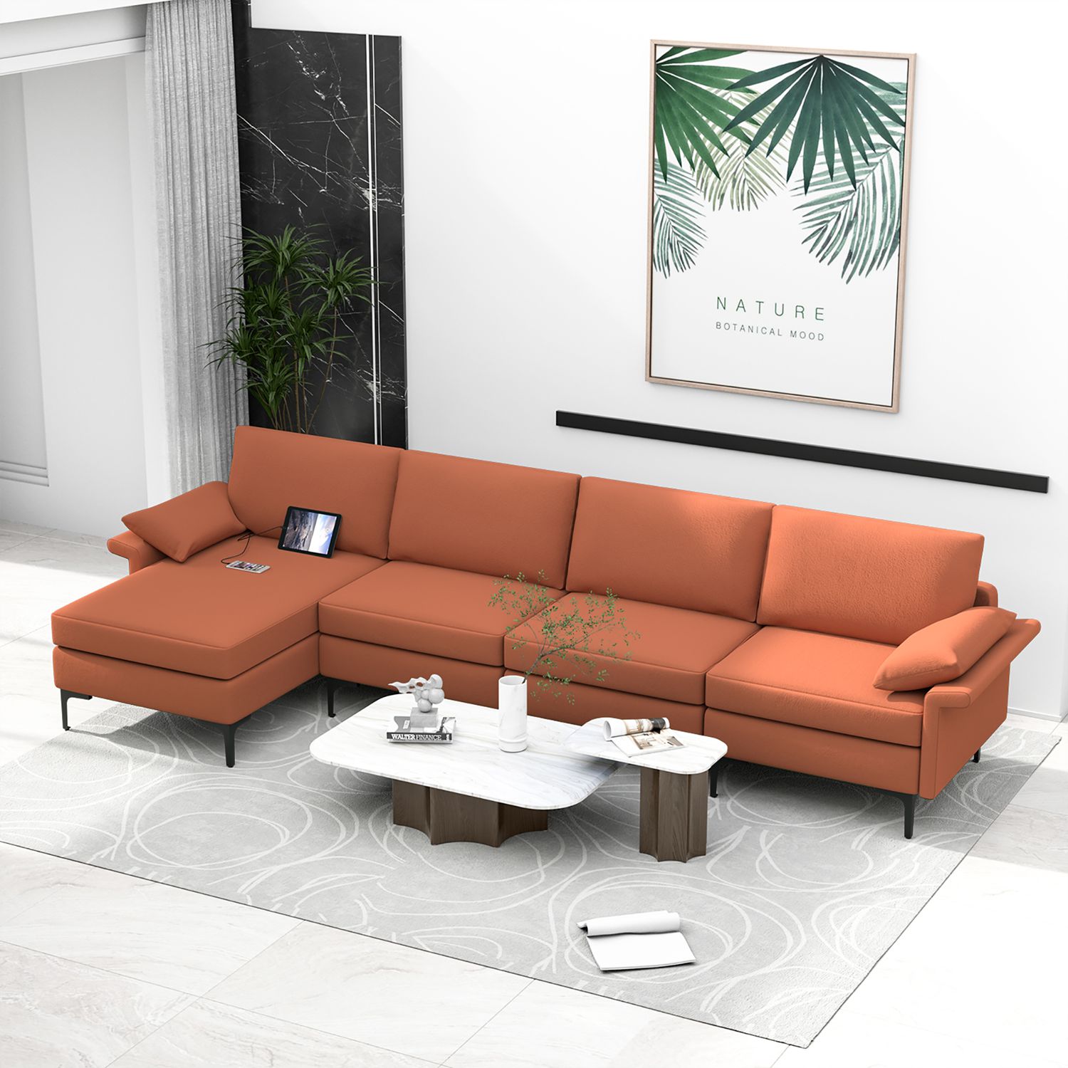 Costway CSHY004936 Sofas-Loveseats - View #2