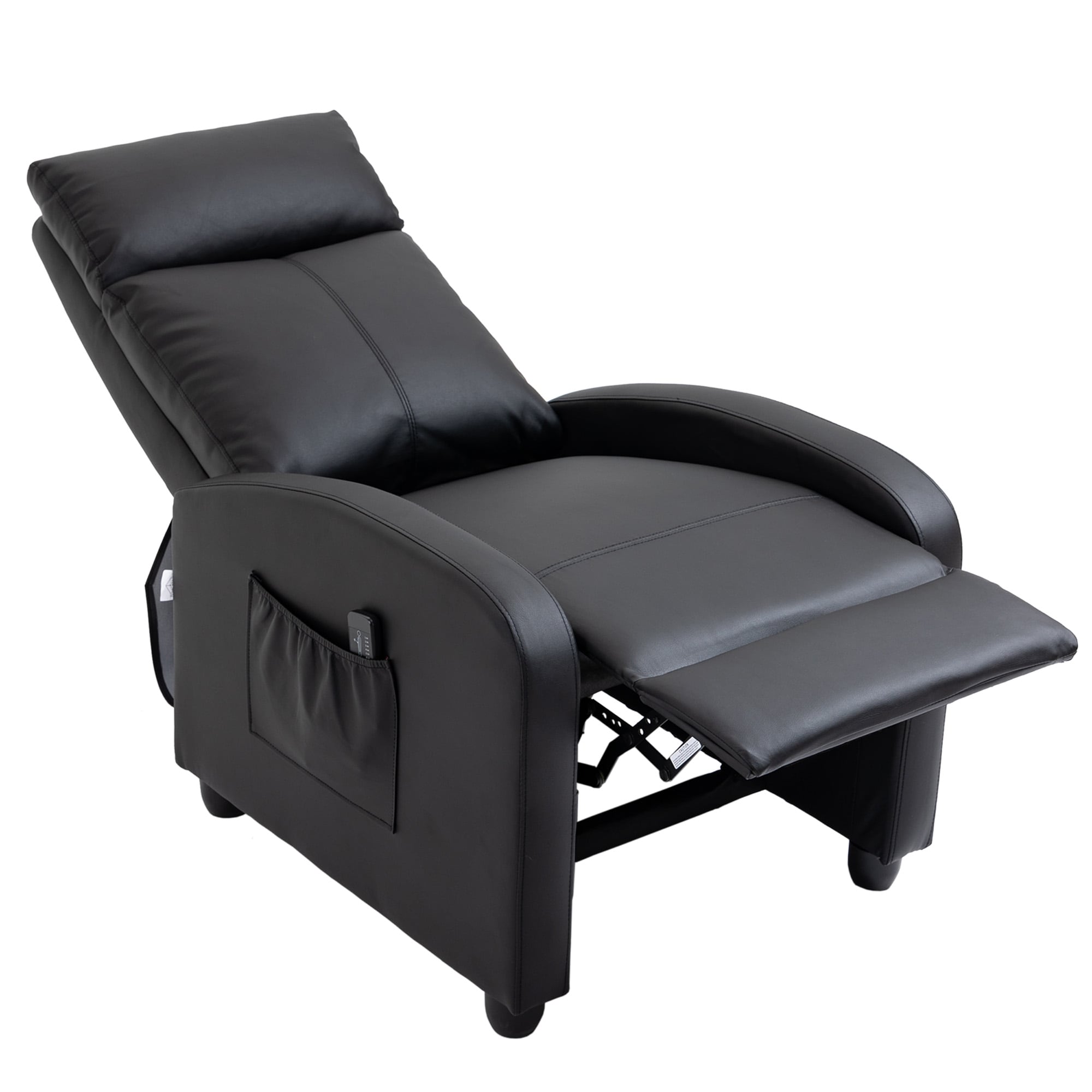 abbotts faux leather recliner