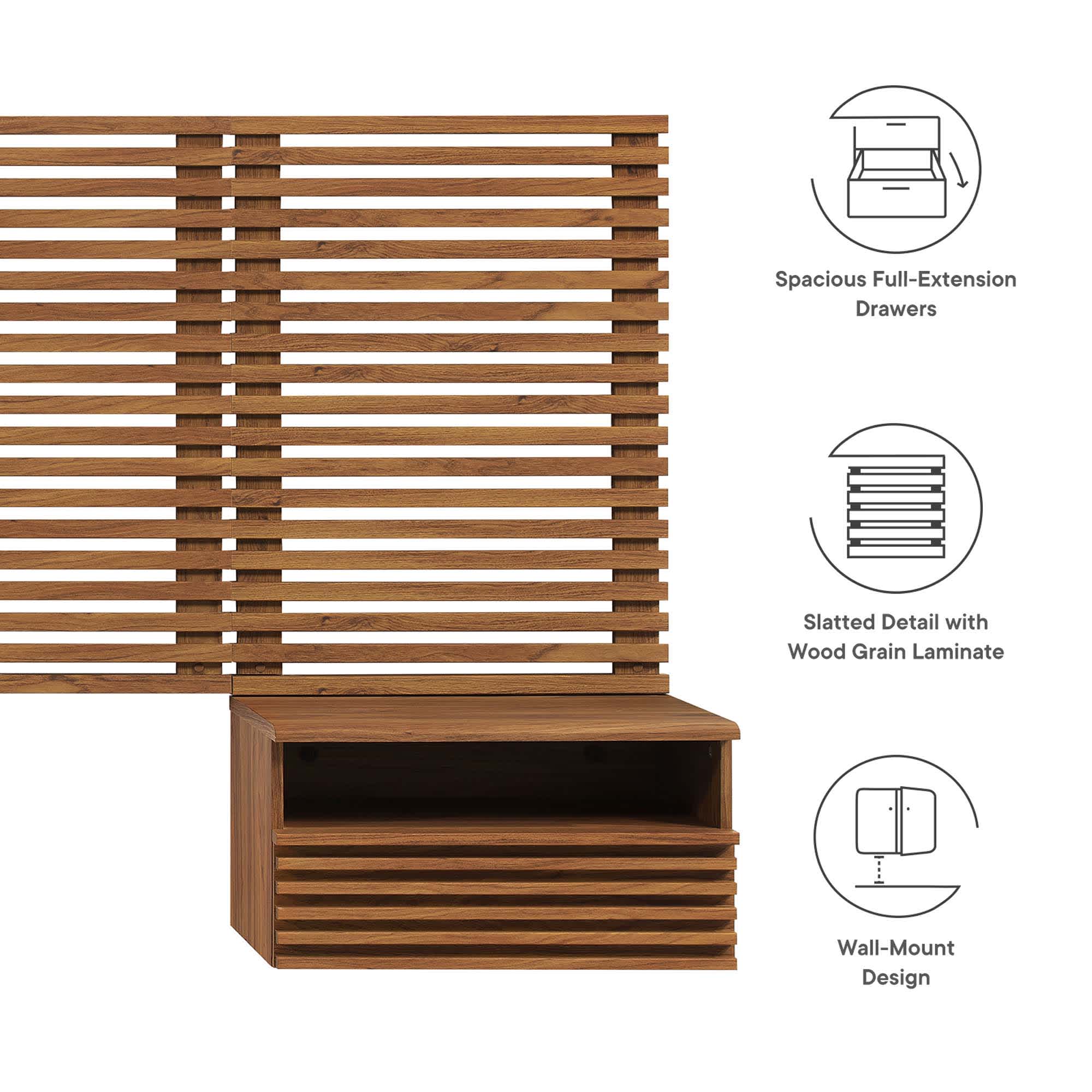 Modway MOD-7116-WAL Upholstered-Headboards - View #2