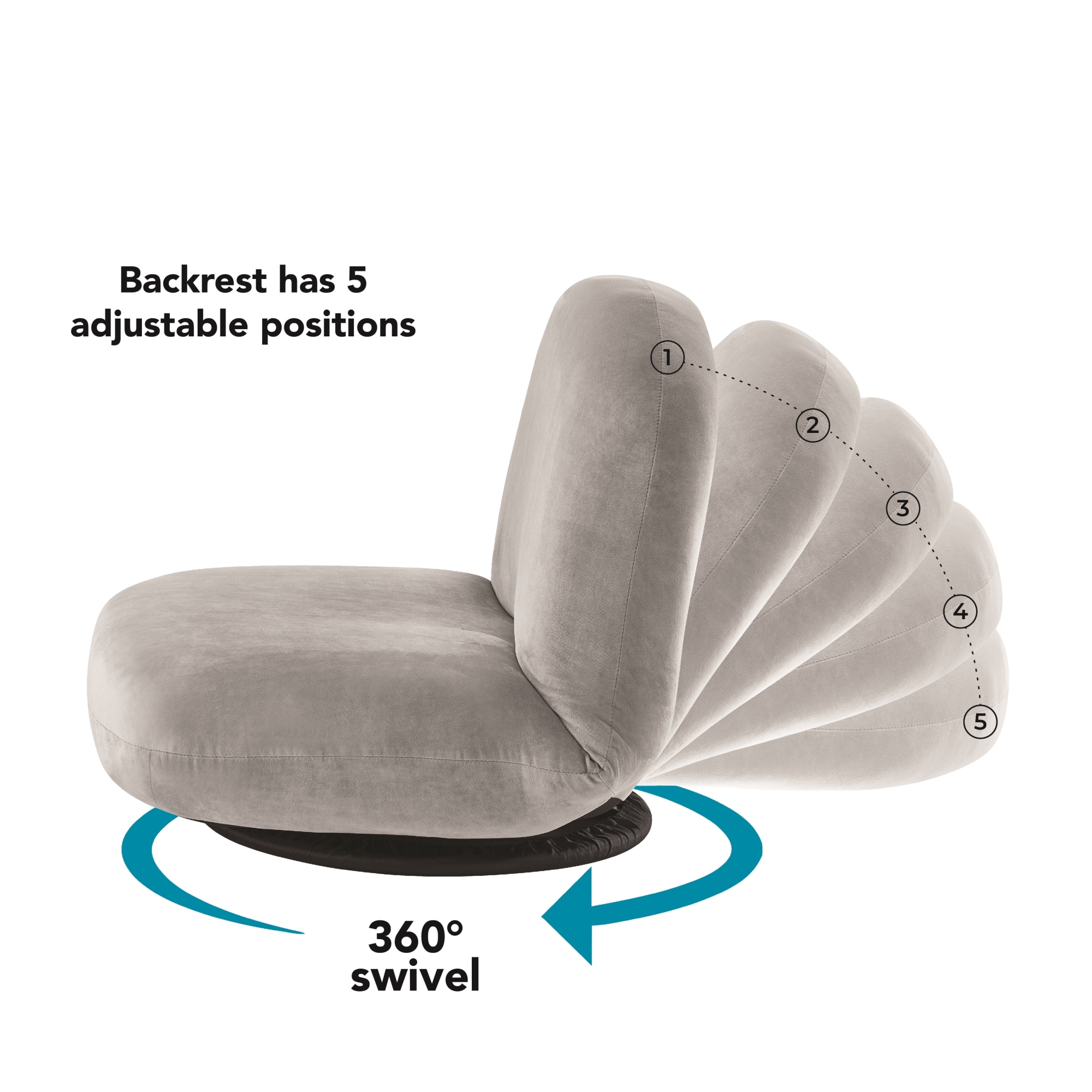 Loungie FC466-20GR-LS chairs - View #5