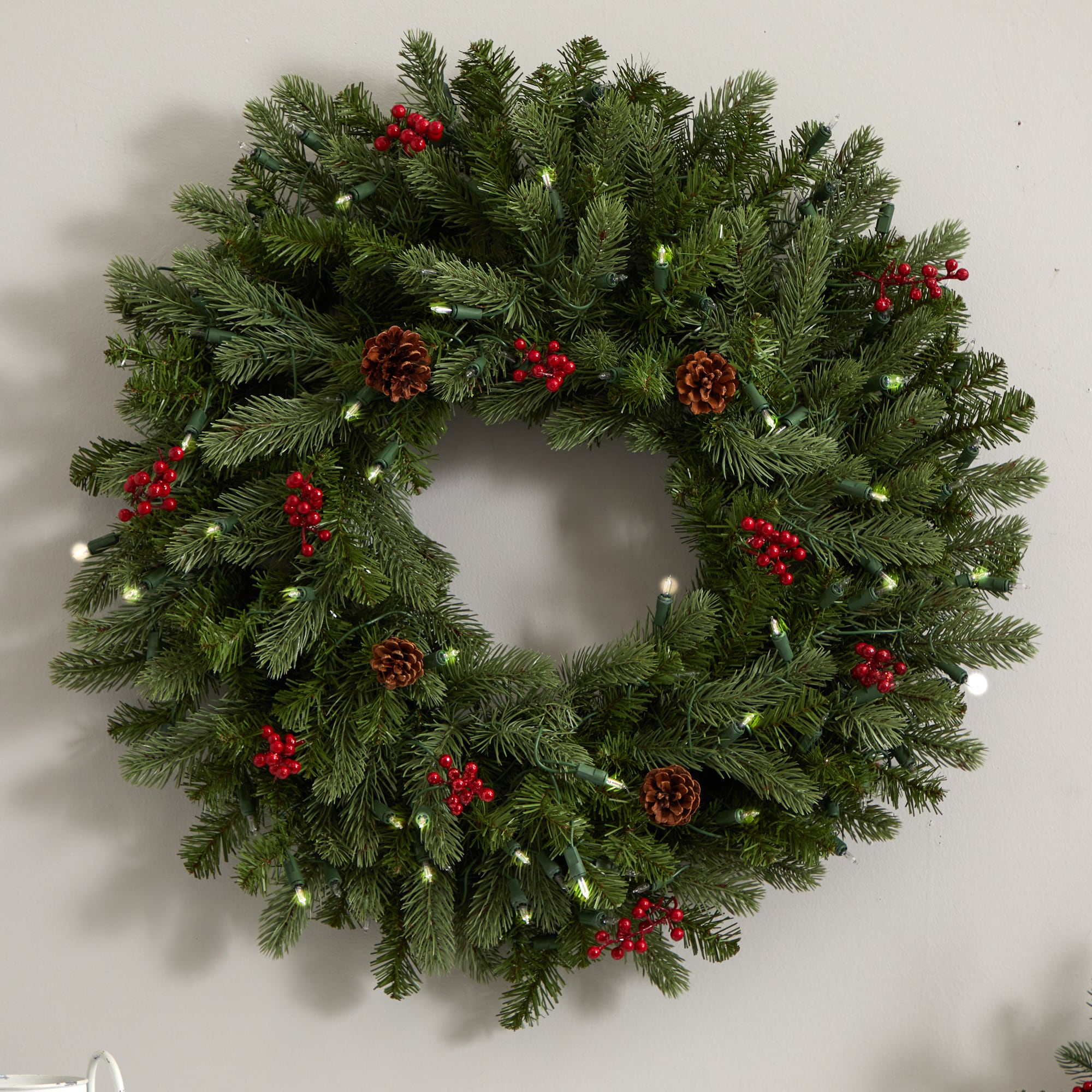 Nearly Natural 4860 Artificial-Christmas-Wreaths - View #7