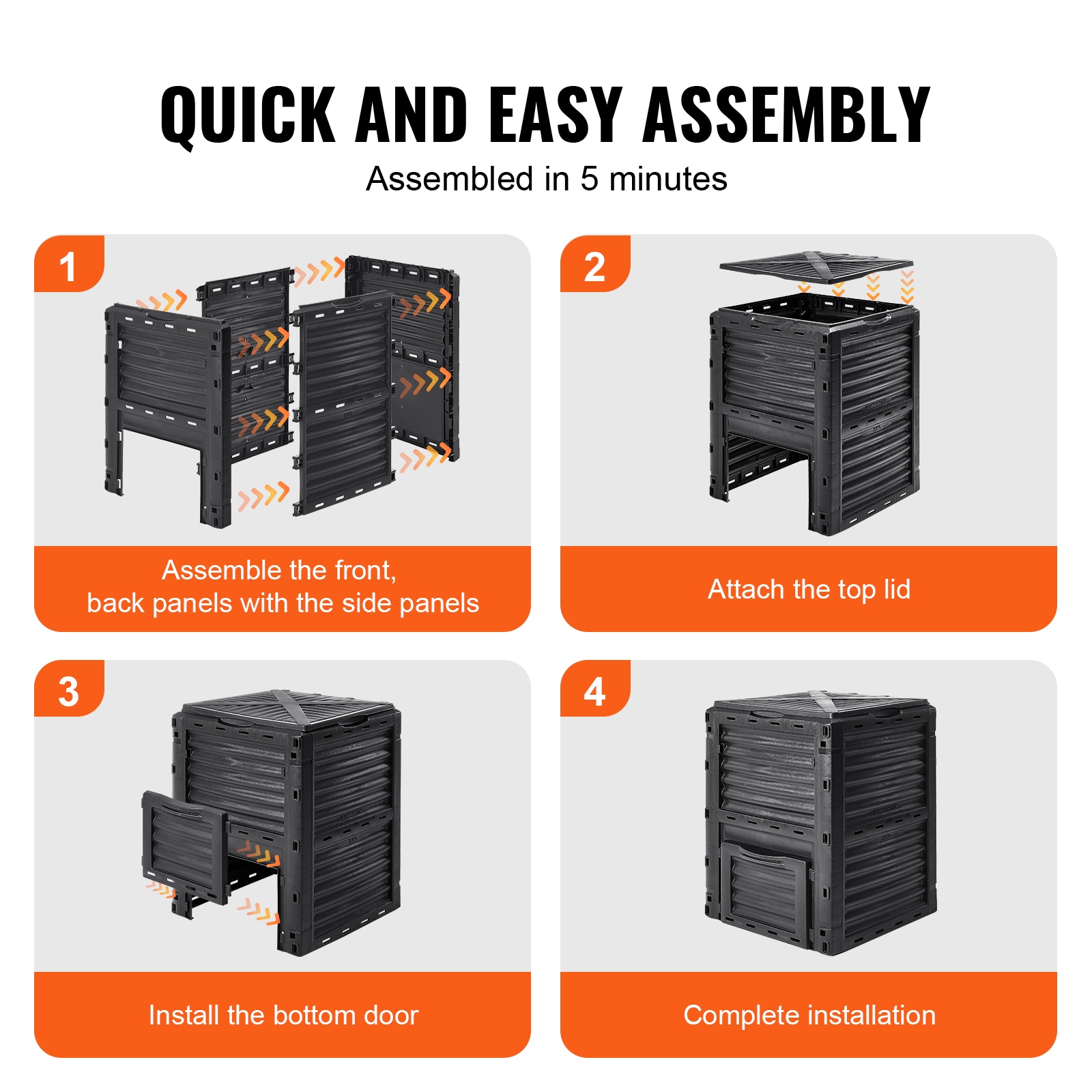 VEVOR SCGDSDFXHSPP03013V0 Composter-Accessories - View #6
