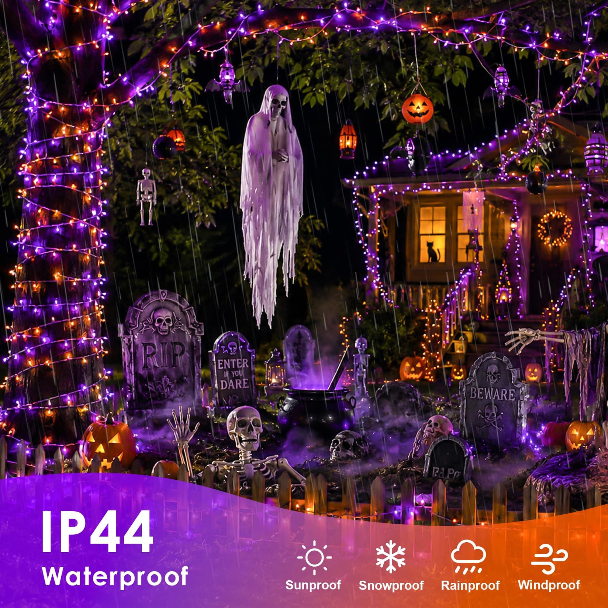 Numhew NHBEN406601 Halloween-String-Lights - View #6