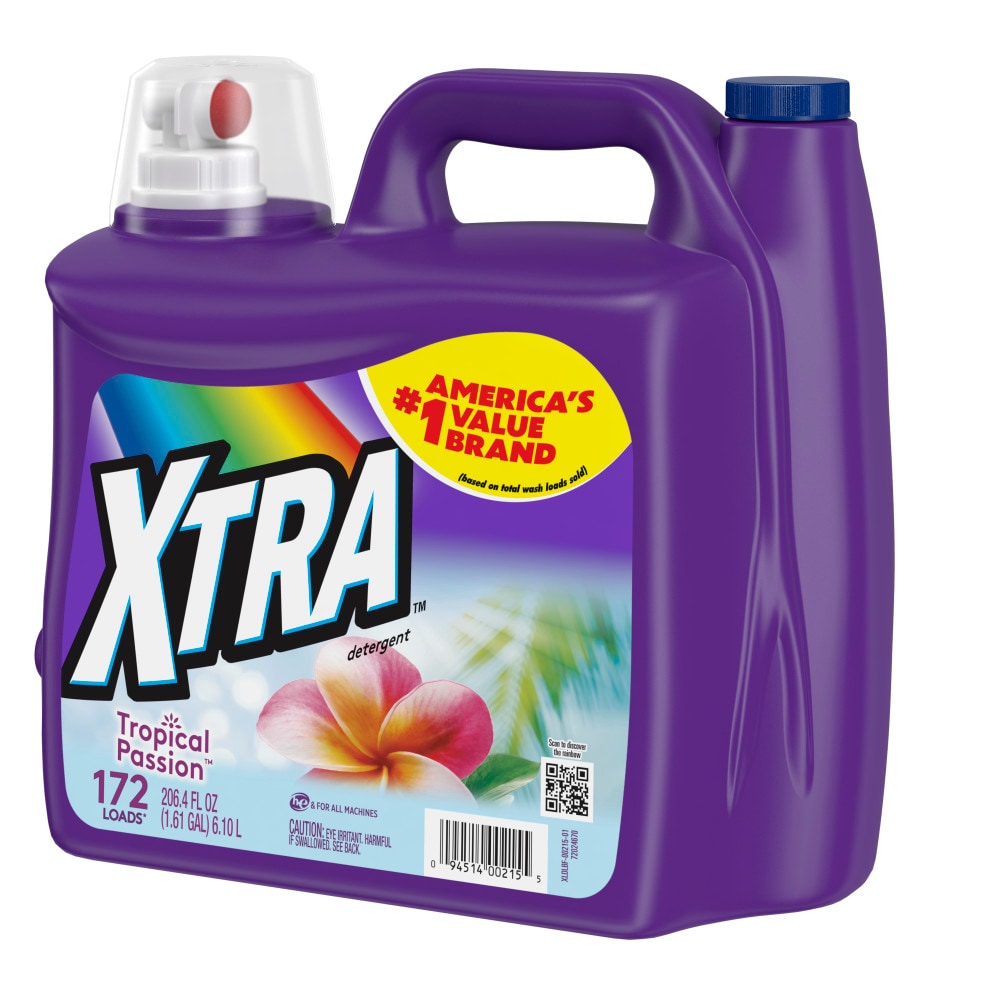 XTRA Tropical Passion HE Laundry Detergent (206.4-fl oz in the Laundry  Detergent department at