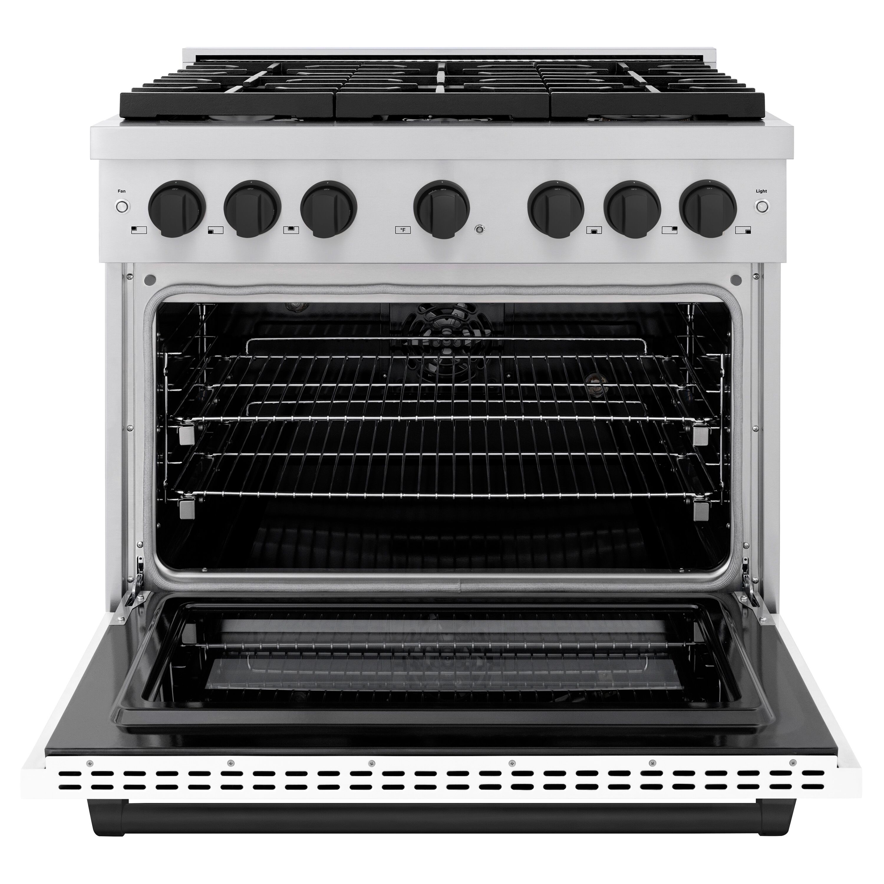 ZLINE KITCHEN & BATH SDRZ-WM-36-MB Dual-Fuel-Ranges - View #3