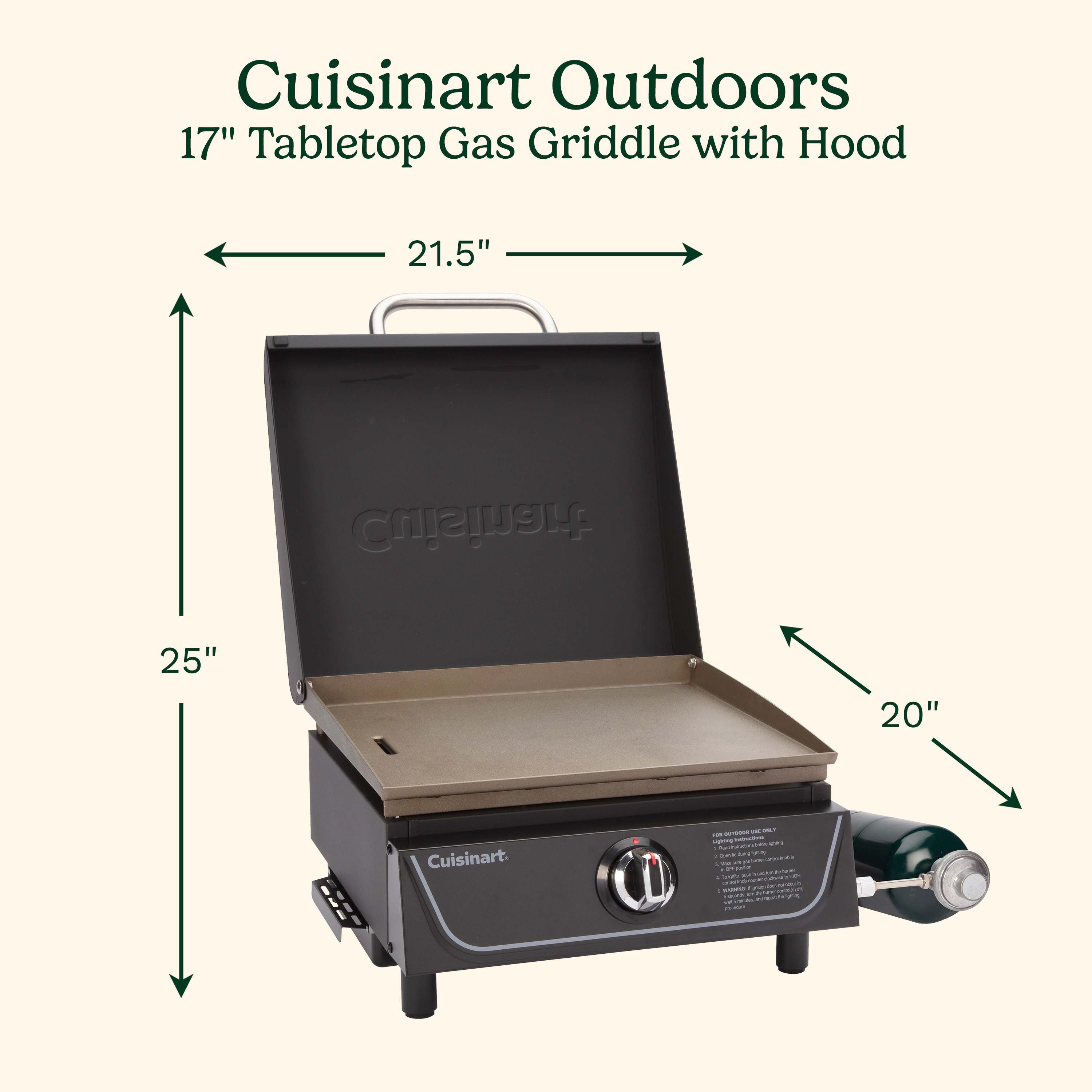 Cuisinart CGG-9236 Flat-Top-Grills - View #2