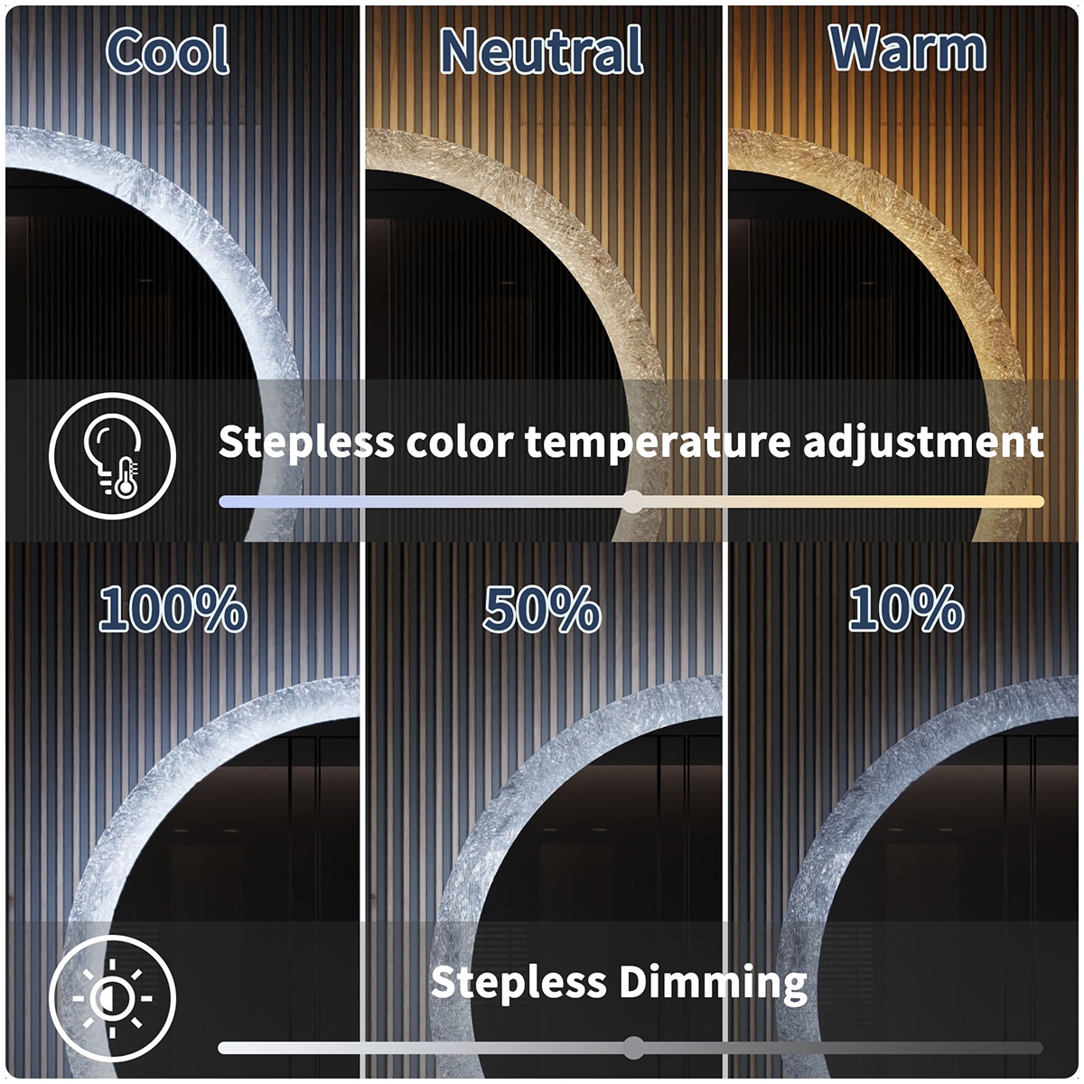 Bayfeve BFXB-14B3030-MIR Framed-Bath-Mirrors - View #3