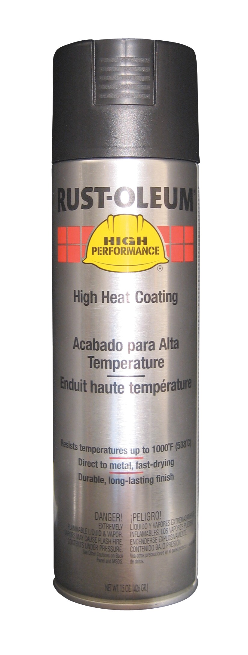 Rust-Oleum High Performance High Heat Black Spray Paint (Actual Net ...
