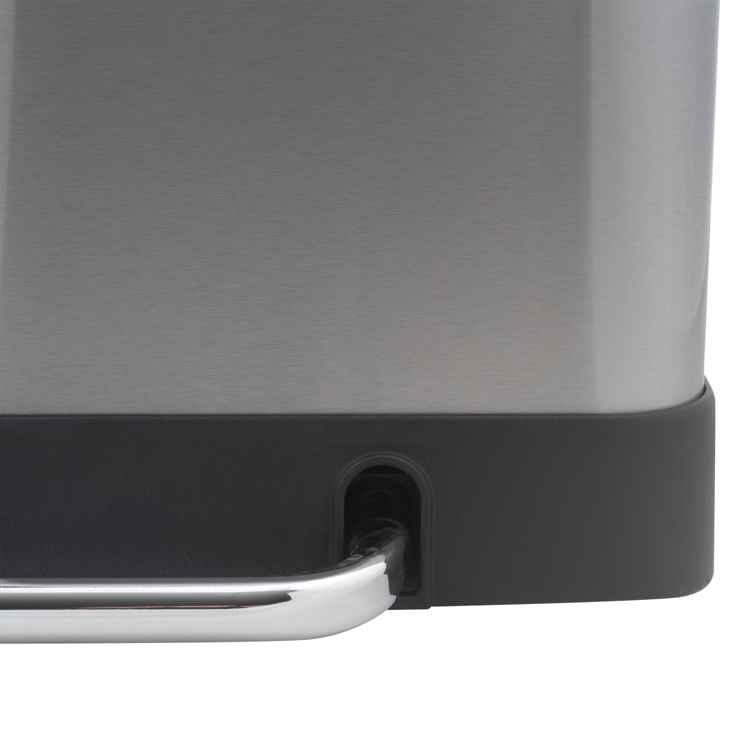 60L Stainless Steel Dual Compartment Kitchen Recycling Bin