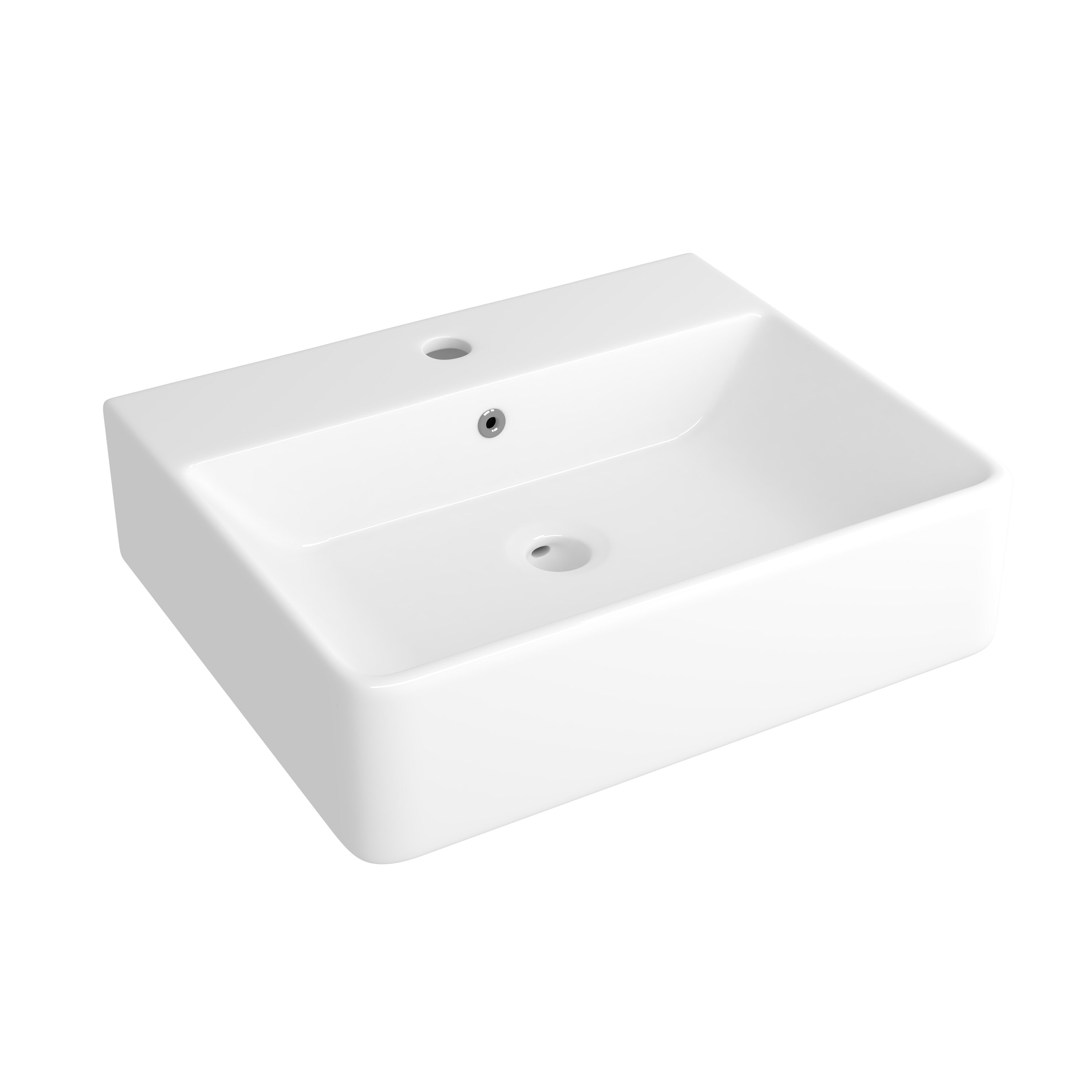 Eridanus Turner Vitreous China Wall-mount Rectangular Modern Crisp ...