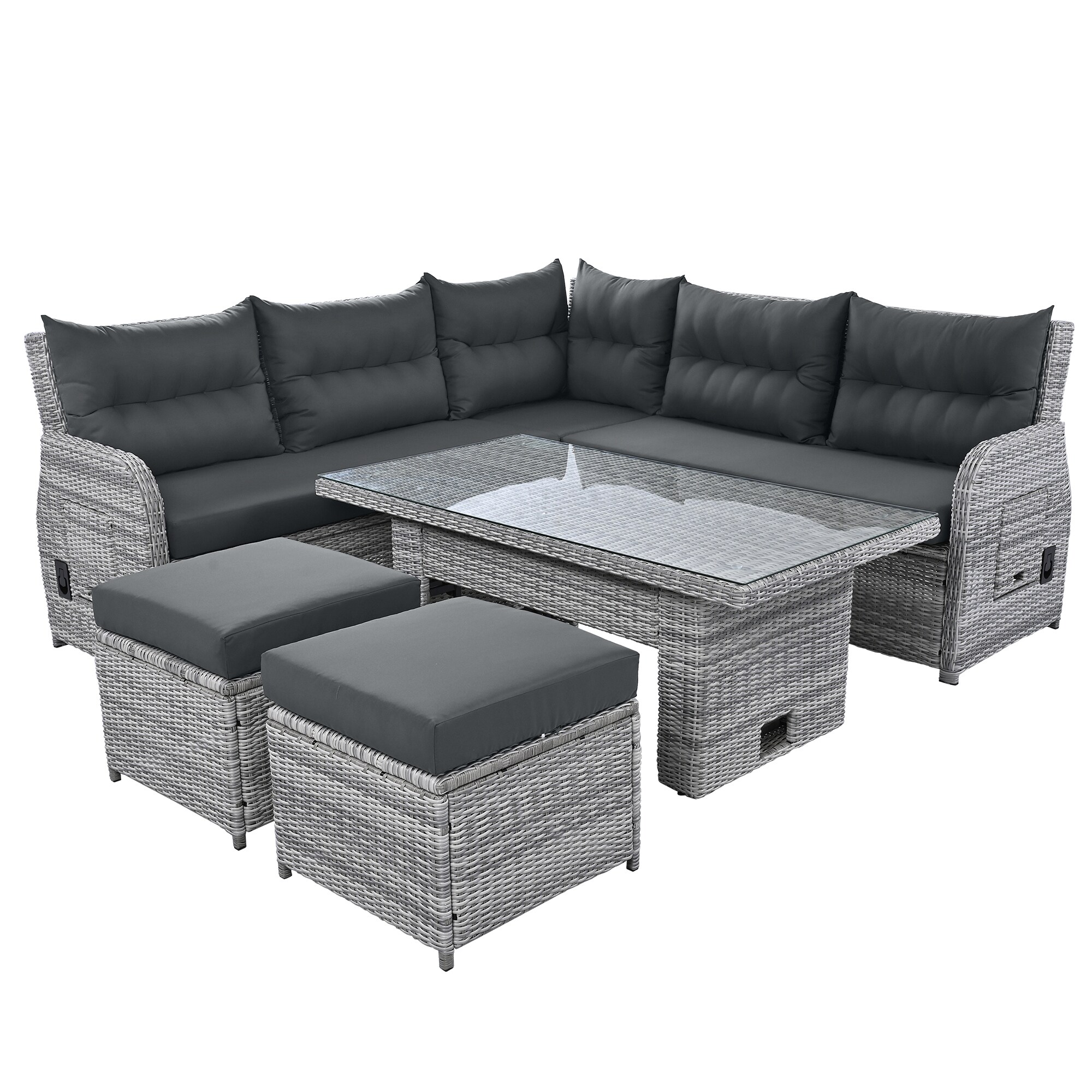 SINOFURN SYA690009BN Patio-Sofas-Daybeds - View #7