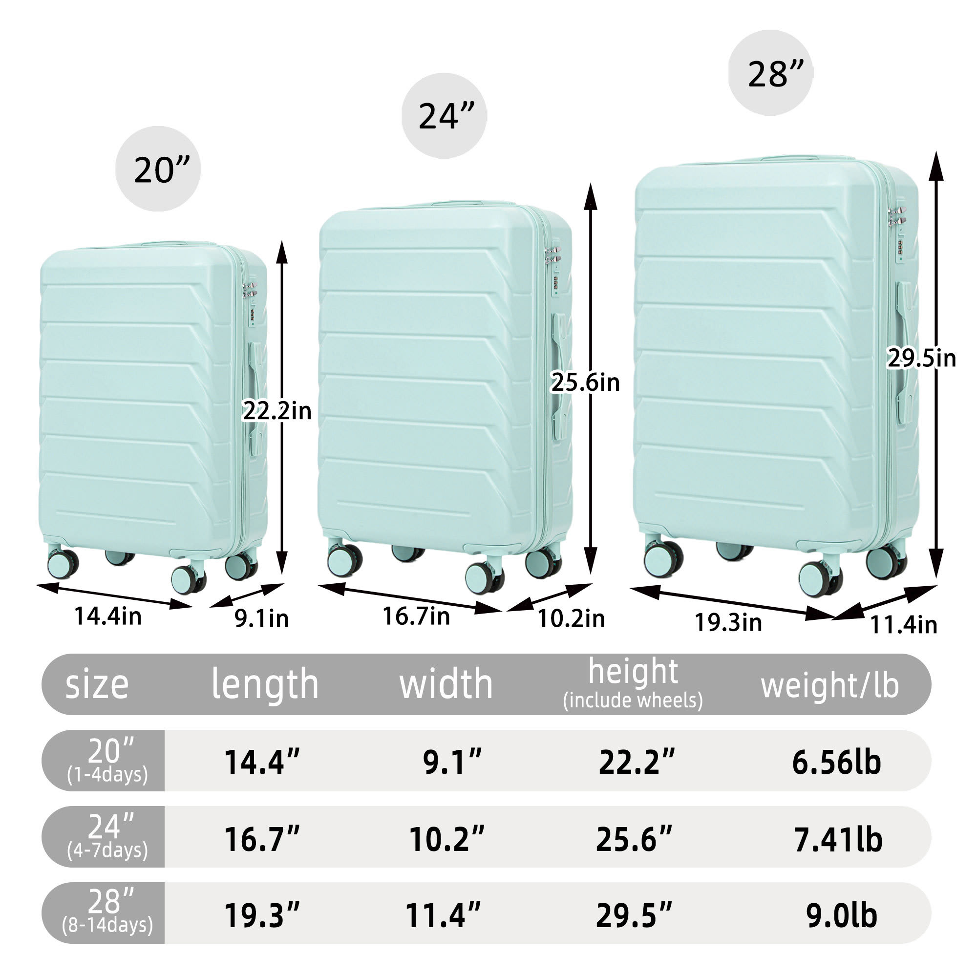 Choco Moon 789420939809 Luggage-And-Luggage-Sets - View #3