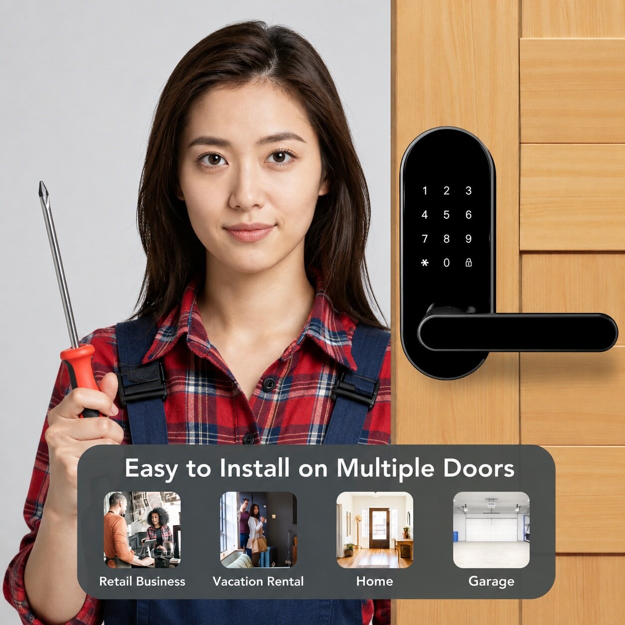 AOIZGMY LAZ0716Z031 Electronic-Door-Locks - View #3