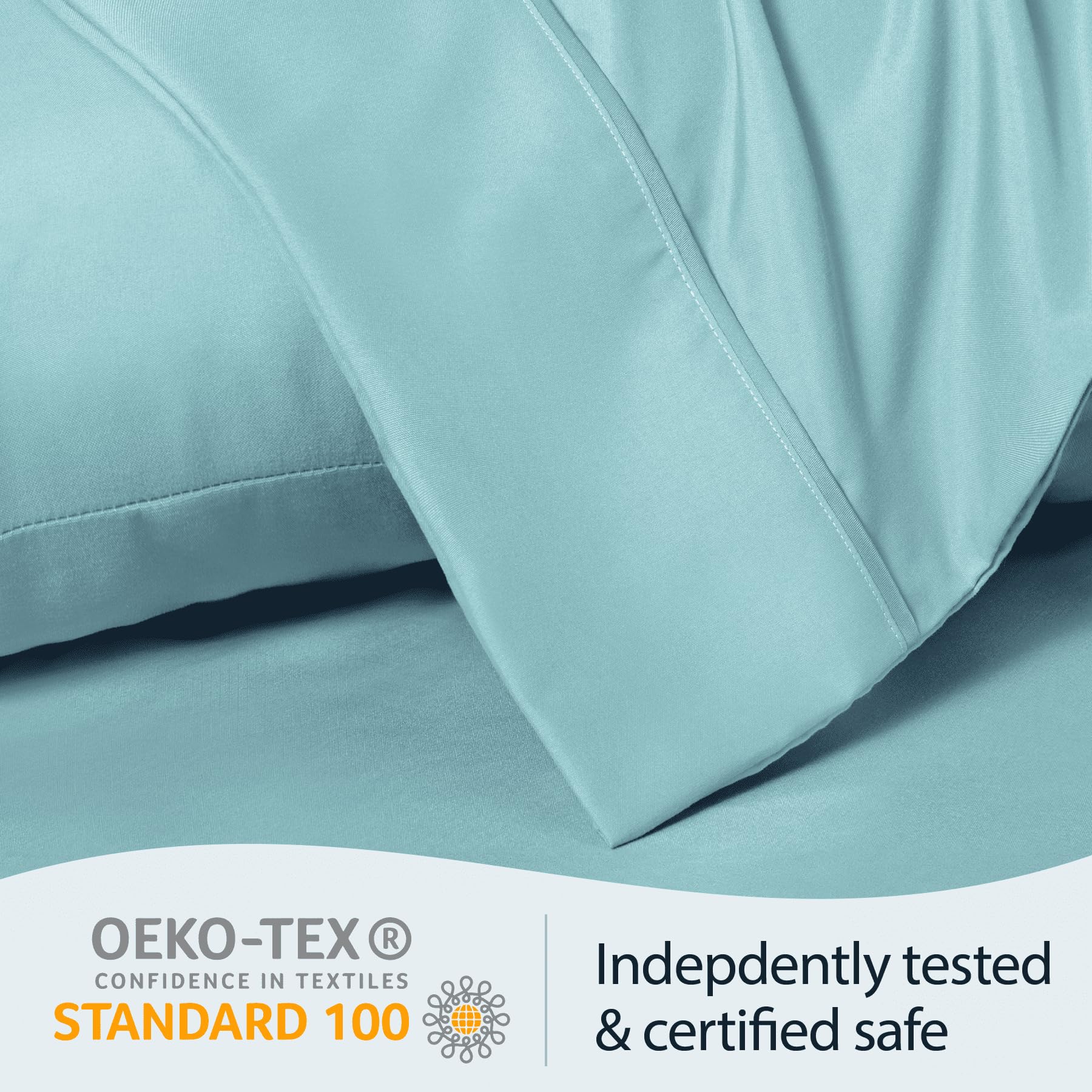 LuxClub B09F73QPQP Sheet-Sets - View #3