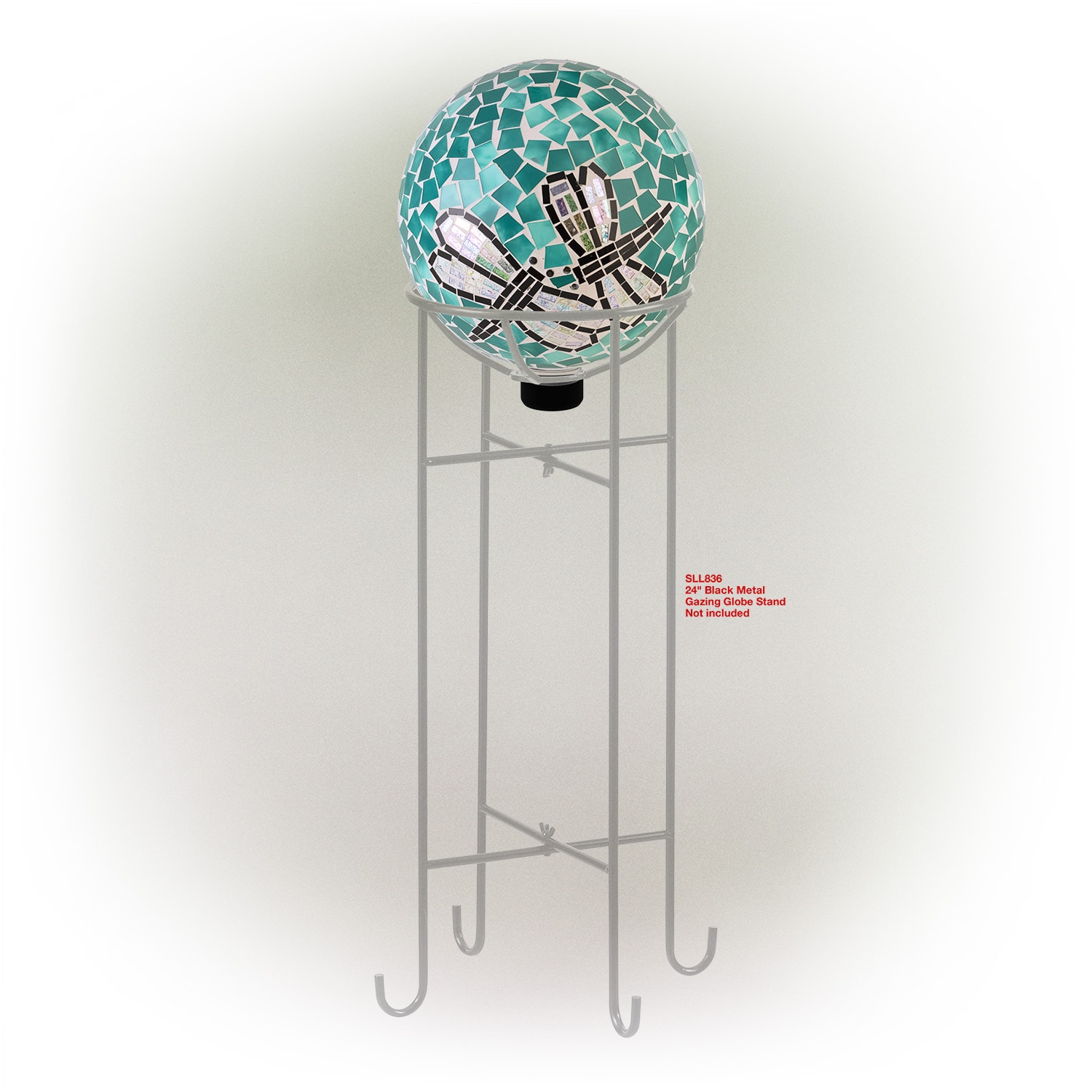 Alpine Corporation HMD194 Gazing-Ball-Stand - View #10