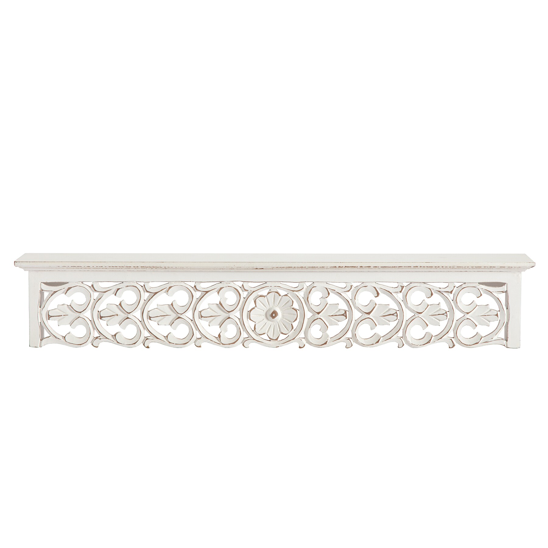 Habitat FA4556W 30-in L x 5-in D x 5-in H White Rectangular Floating Shelf