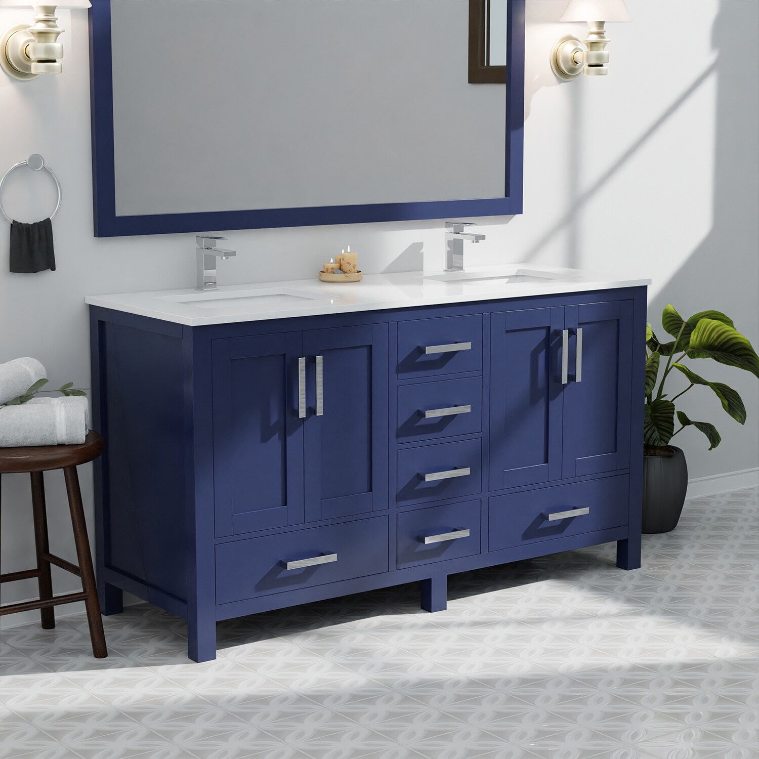 Lexora LJ342260DEWQ000 Bath-Vanity-Combo - View #13