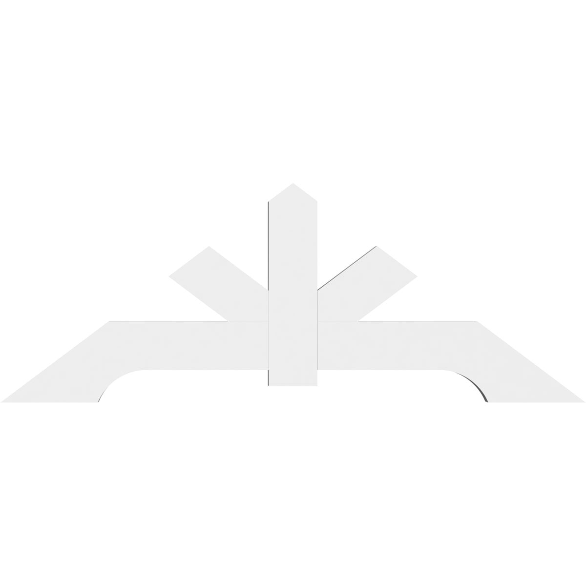 Ekena Millwork GBP048X18X0204VAN00 Exterior-Brackets-Braces - View #2