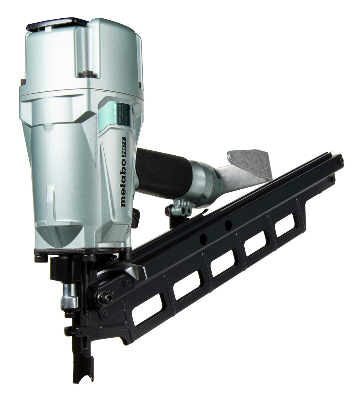 Accepts 2 to 3-1/2 Framing Nails, 21° Magazine NR90AES1 Metabo HPT Framing Nailer The Pro Preferred Brand of Pneumatic Nailers 