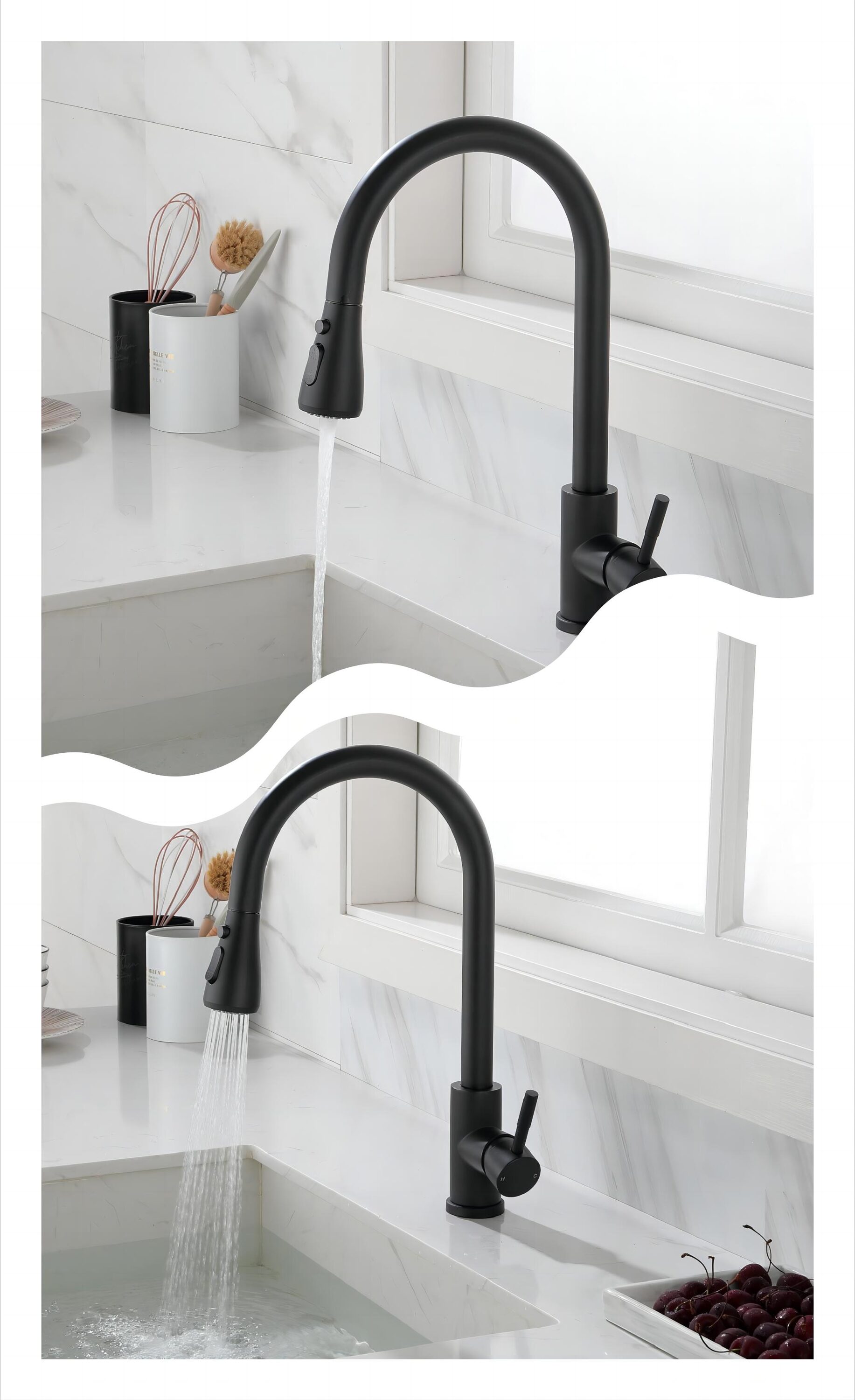 Lordear LD-SLC16088-ORB Kitchen-Faucets - View #3
