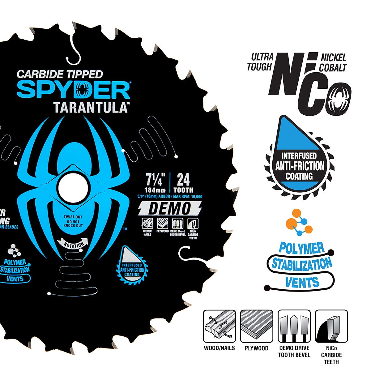 Spyder 13006 Circular-Saw-Blades - View #4