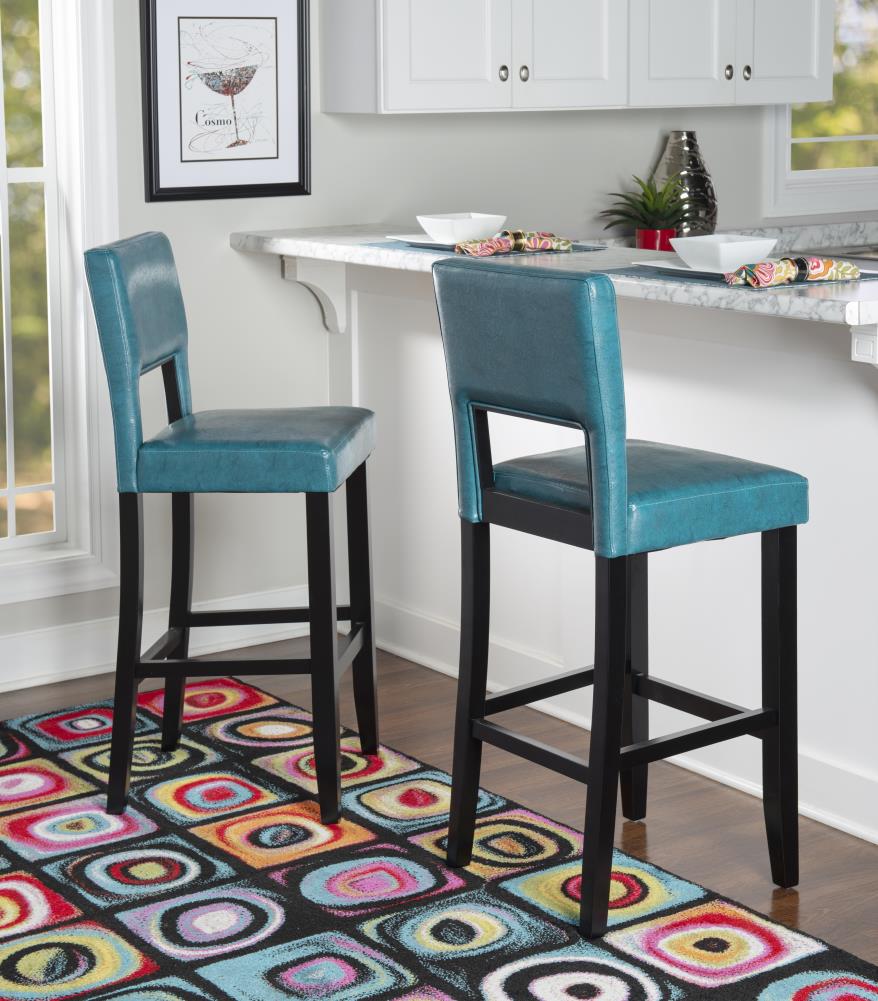 Linon 14054BLU01U stools - View #2
