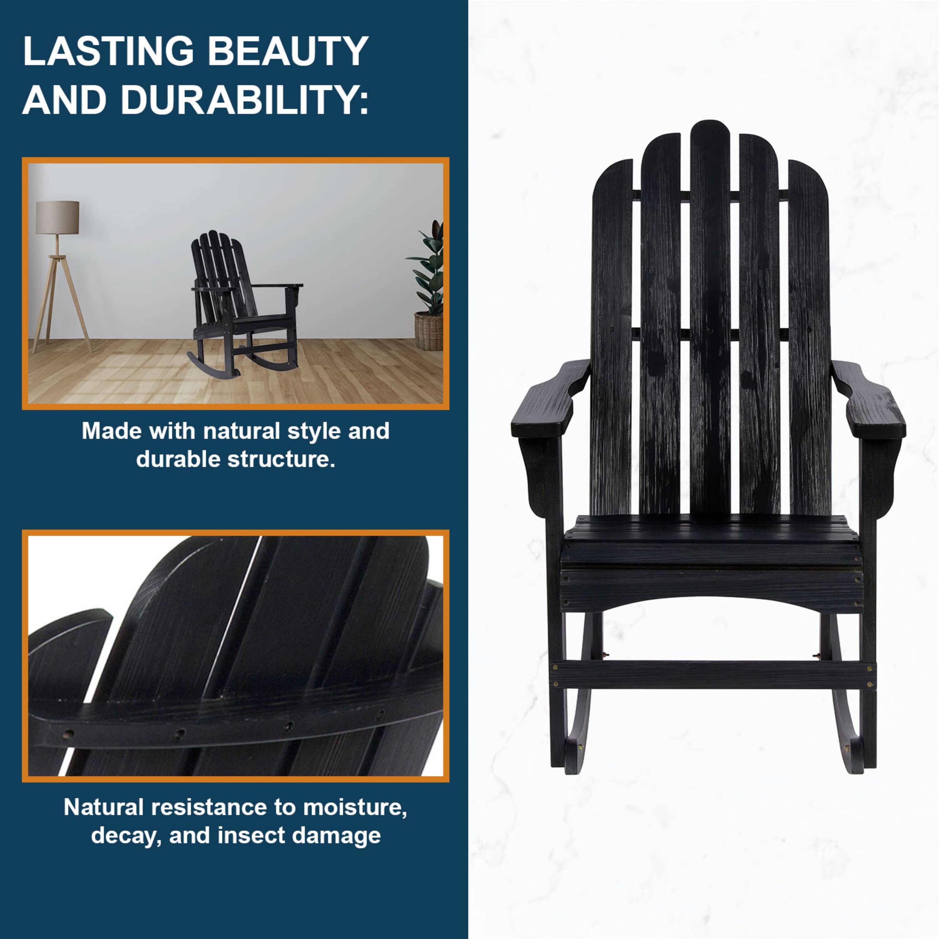 Shine Company 4699BK Patio-Chairs - View #9