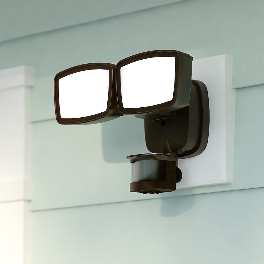 Cascadia 180-Degree 2200-Lumen White Hardwired Integrated LED Motion-Activated Flood Light with Timer Cascadia 180-Degree 2200-Lumen White Hardwired Integrated LED Motion-Activated Flood Light with Timer