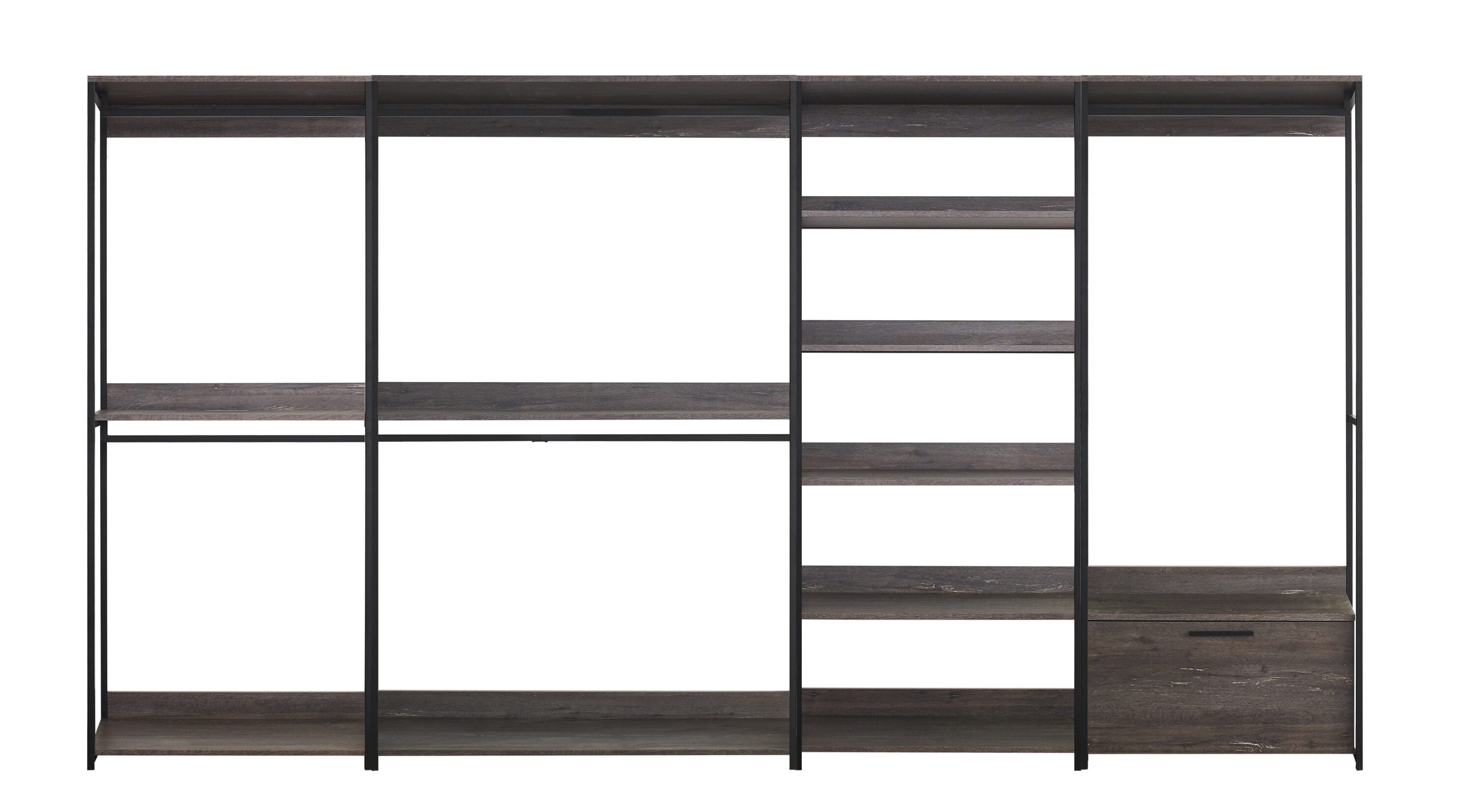 Klair Living MONICA-ABDF Wood-Closet-Kits - View #10