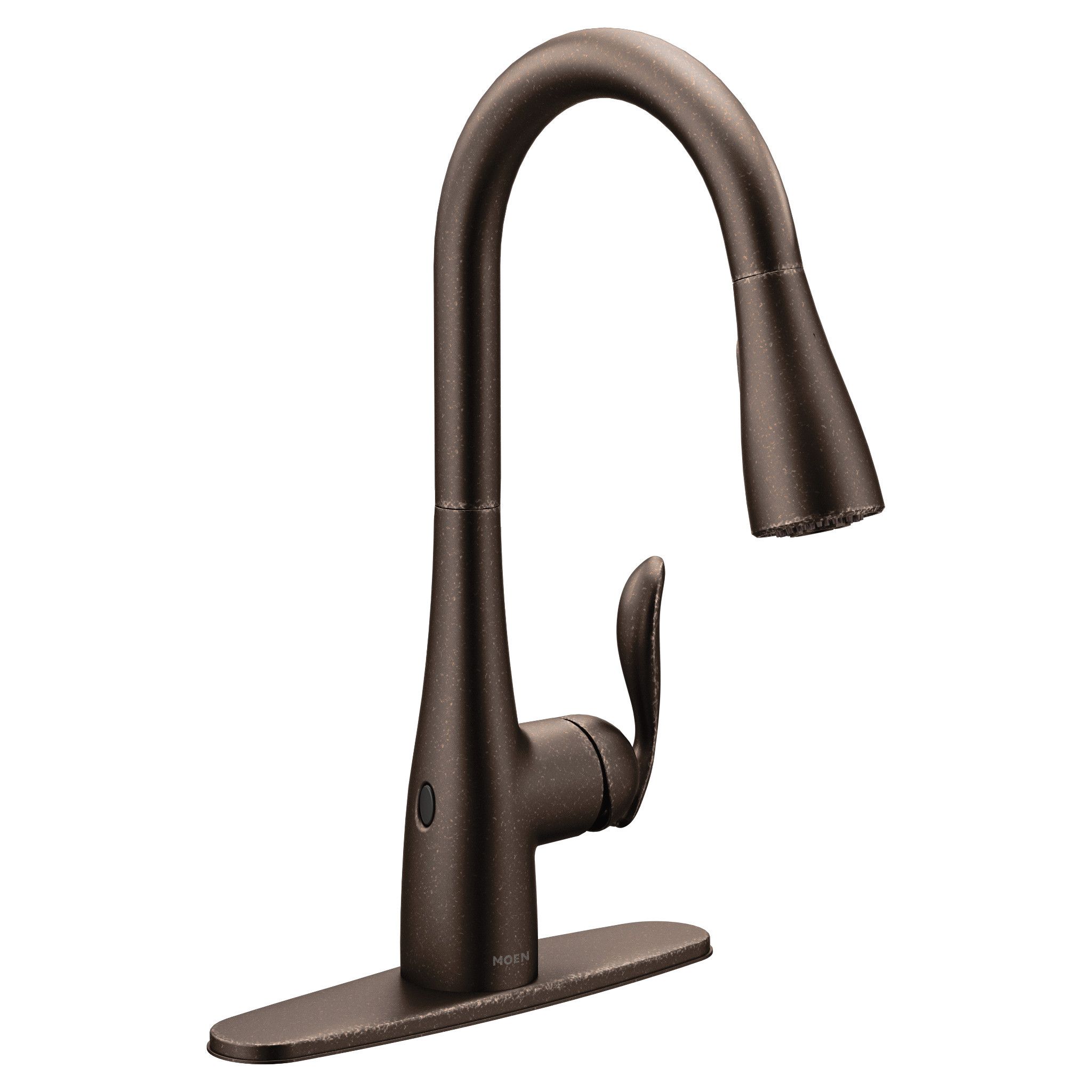 Gourmetier GSC7575TL Templeton 20cm Centerset Single Handle Kitchen Faucet  with Pull-Out Wand, Oil Rubbed Bronze