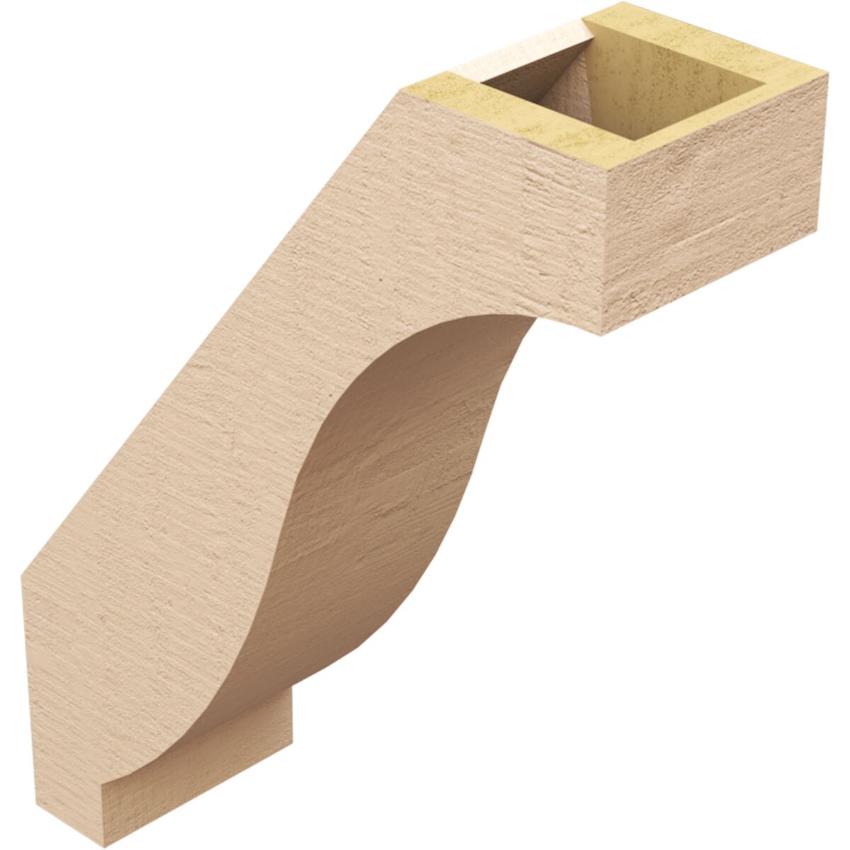 Ekena Millwork BRCUR05X14X18BKRRCPR braces - View #6