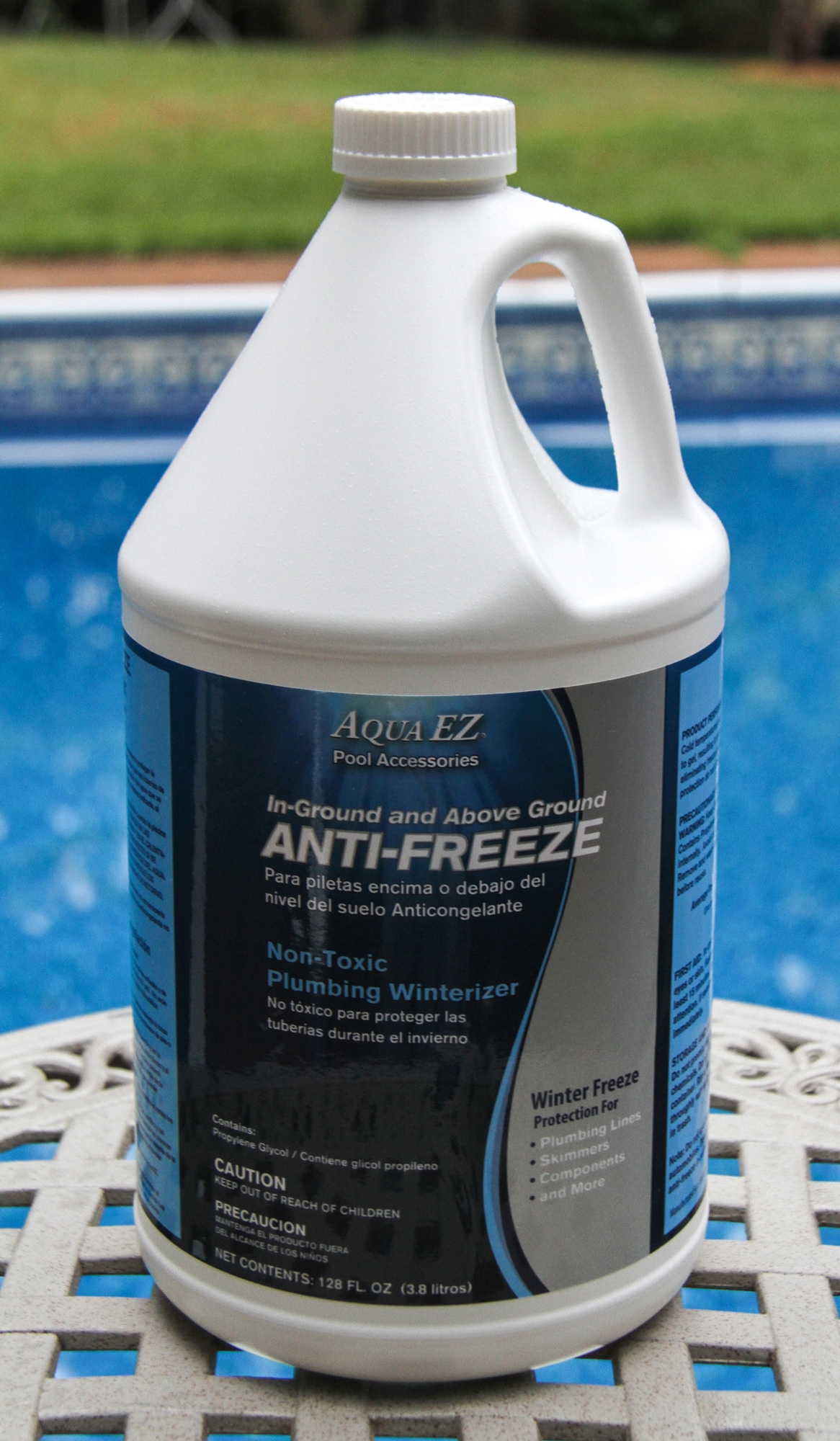 Aqua EZ 1Gallon Winterizing Pool Chemical in the Pool Winterizing