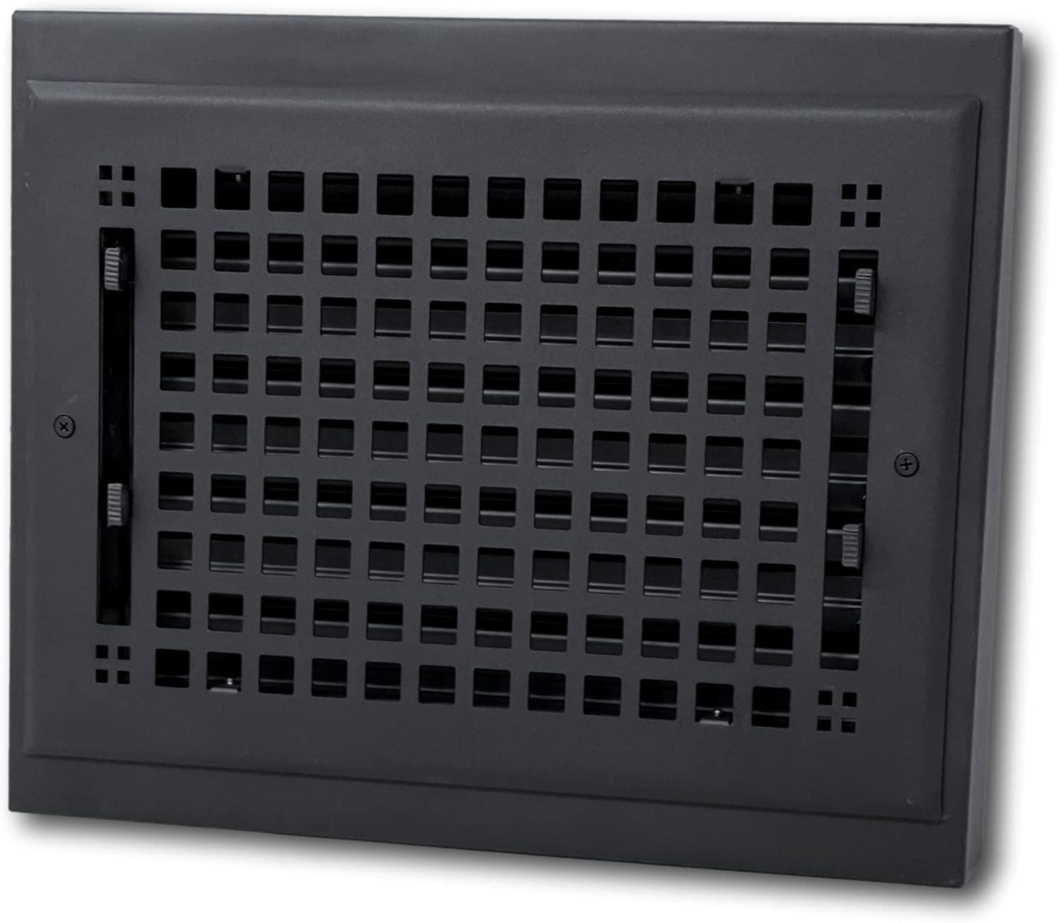 Madelyn Carter Madelyn Carter Artisan Gravity vent cover features a modern steel design built for durability and daily use. The adjustable damper allows easy airflow control, making it a stylish, functional choice for floor or wall vents.