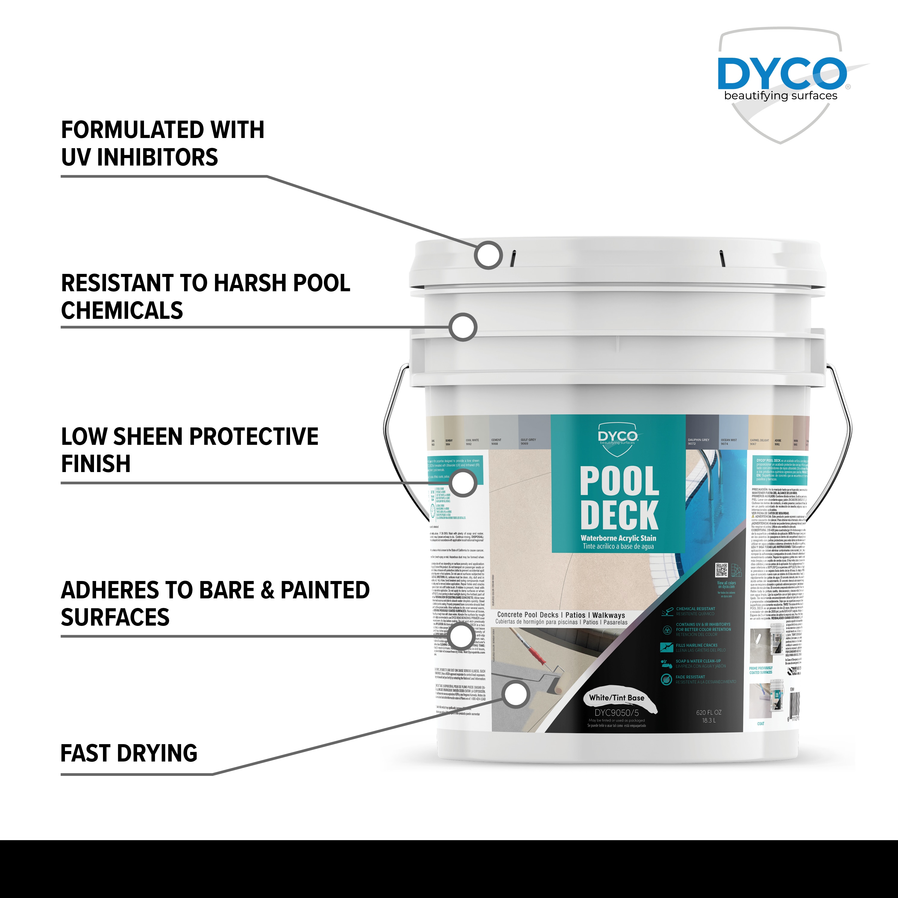 Dyco Paints DYC9050/5 Concrete-Stains - View #3