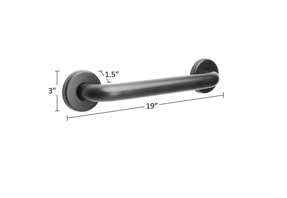 CSI Bathware BAR-SB16-TW-125-MB Grab-Bars - View #3