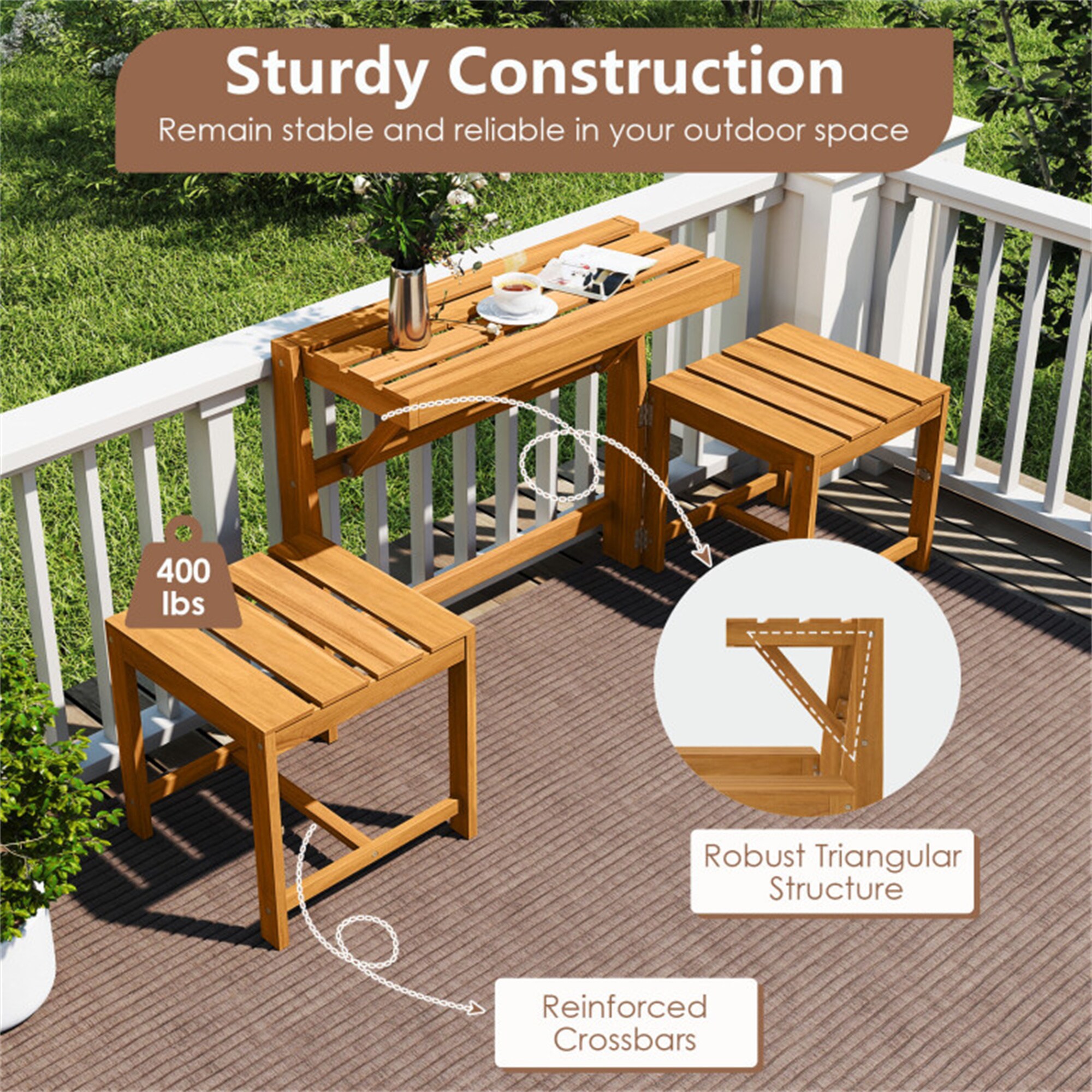 BABOOM BOM-1607WH-CO benches - View #10