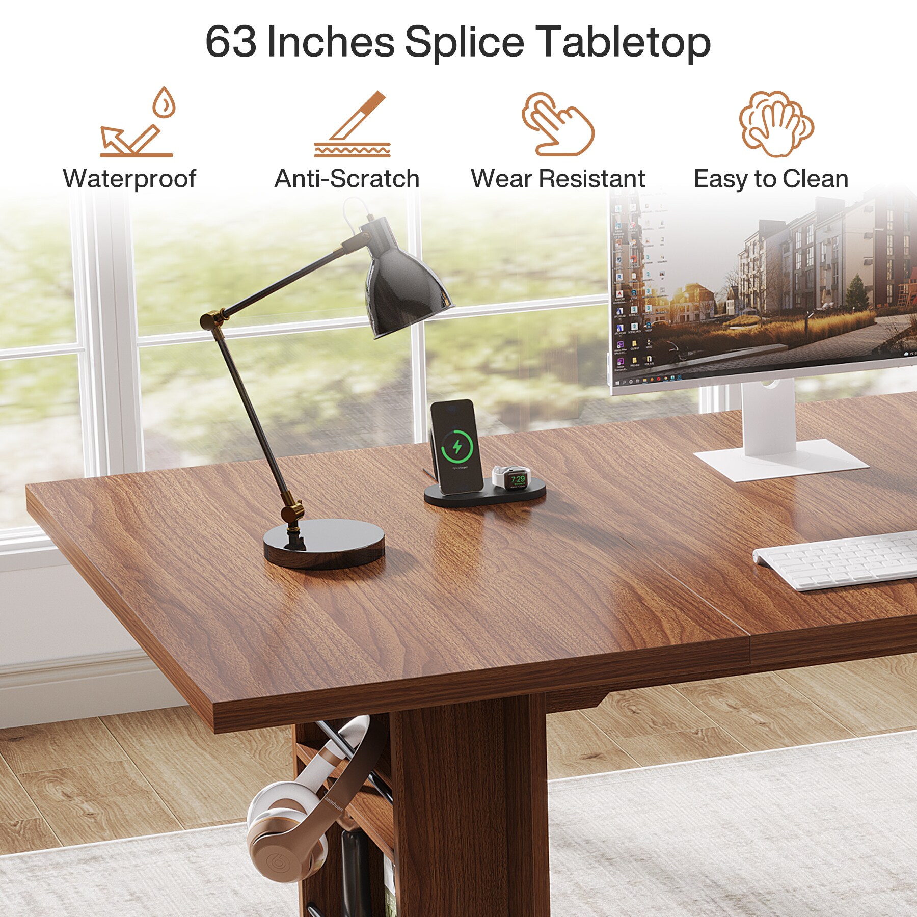 Tribesigns LWFD-NY164 Office-Tables - View #5