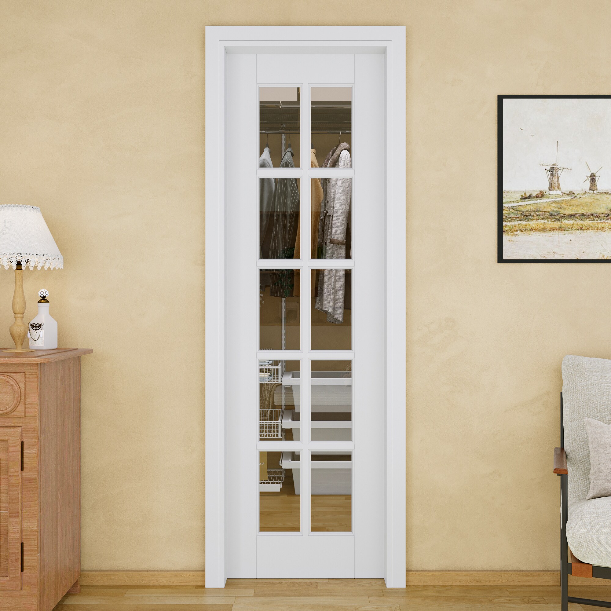 JUJUBON IN-PDPKSC-10CG-28 Pocket-Doorframe-Screens - View #4
