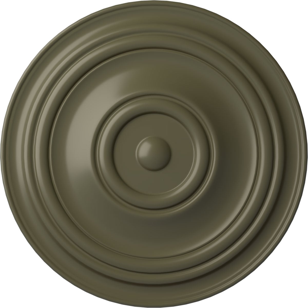 Ekena Millwork CM31TRPTF Traditional 31.5-in W x 31.5-in L Painted Turtle Polyurethane Whole Ceiling Medallion