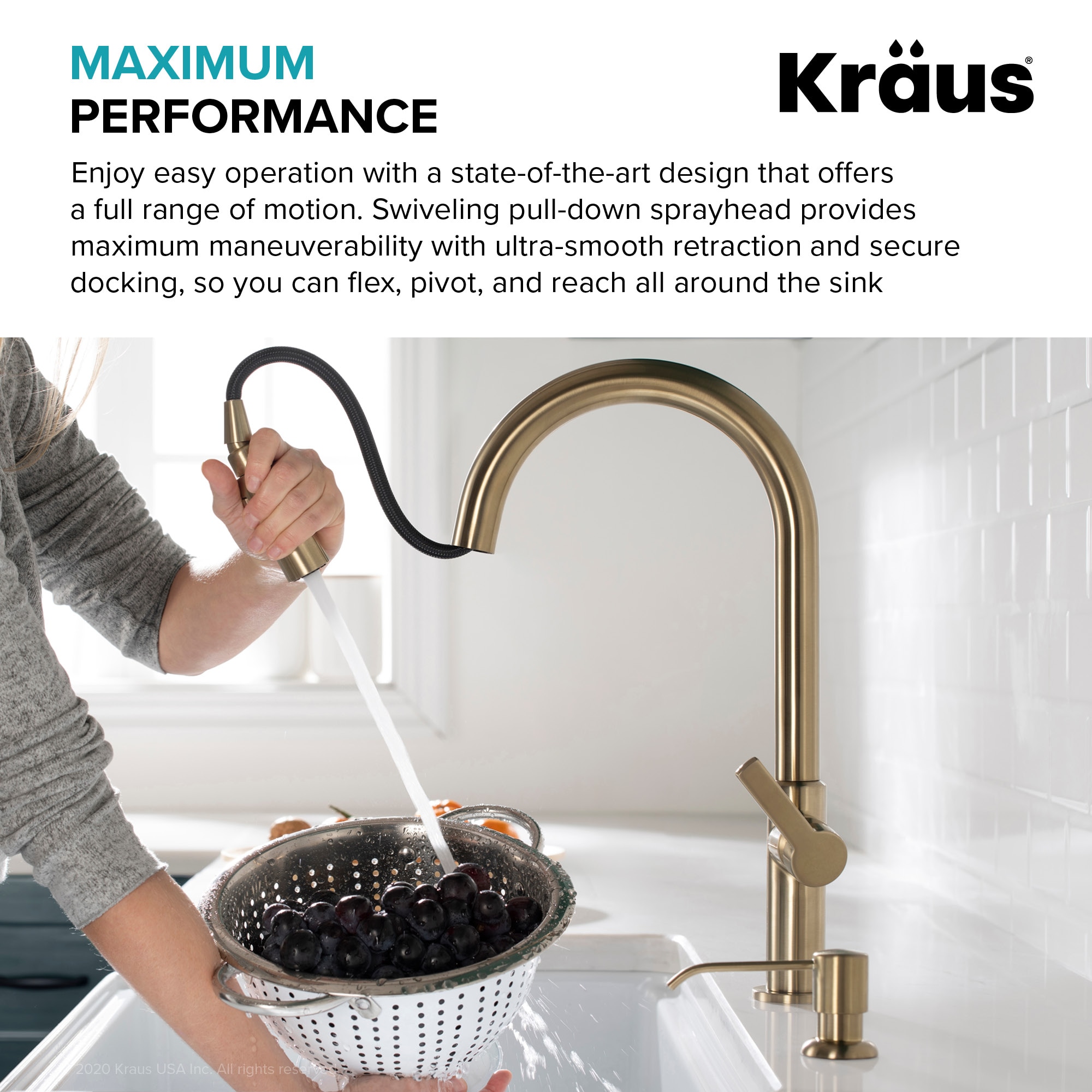 Kraus KPF-2820SFS Kitchen-Faucets - View #7