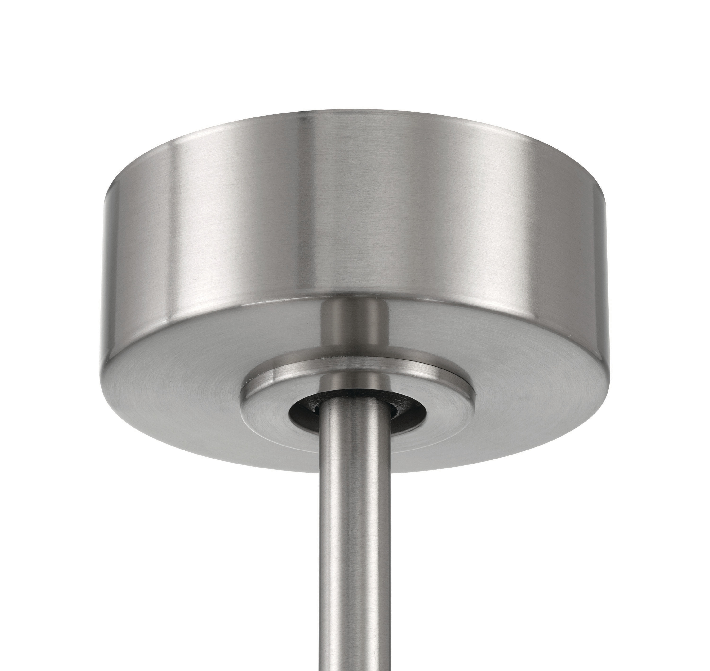 52" Brushed Nickel Ceiling Fan with LED Light and 3 Blades