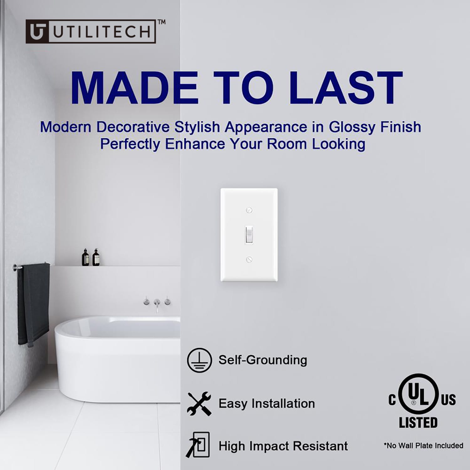 Utilitech 1003S-WH10 Lighting-Controls - View #4