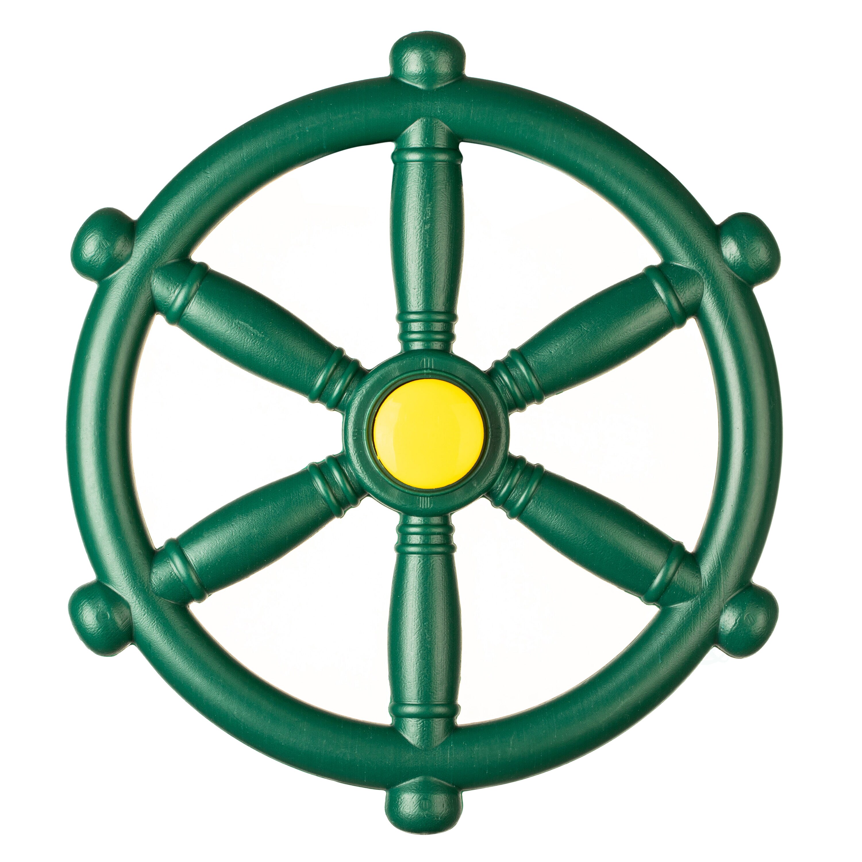 Playberg QI004564.GN Green Plastic Steering wheel