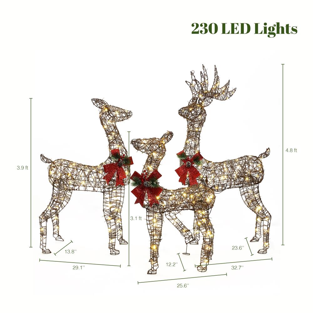 LuxenHome WHHD2071 Outdoor-Christmas-Decor - View #5