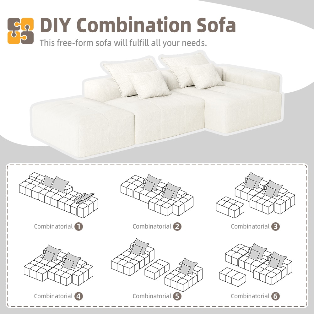 Homy Casa HJCSQJ-BG Sofas-Loveseats - View #8