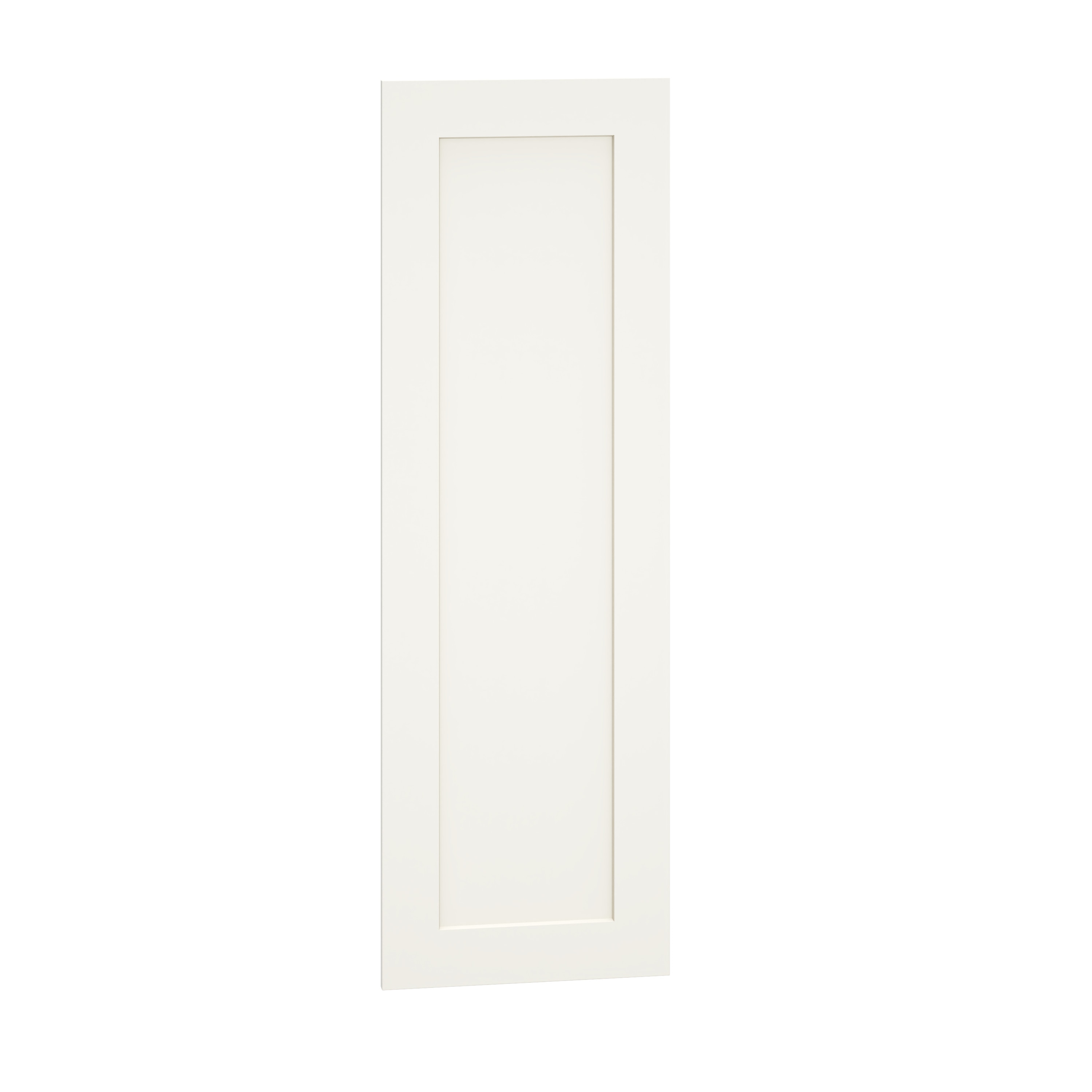 Diamond Express 323 WED1236 Jamestown Cabinet End Panel 12-in W x 36-in H x 0.75-in D White Painted (Wall Cabinet Door Panel Kit)
