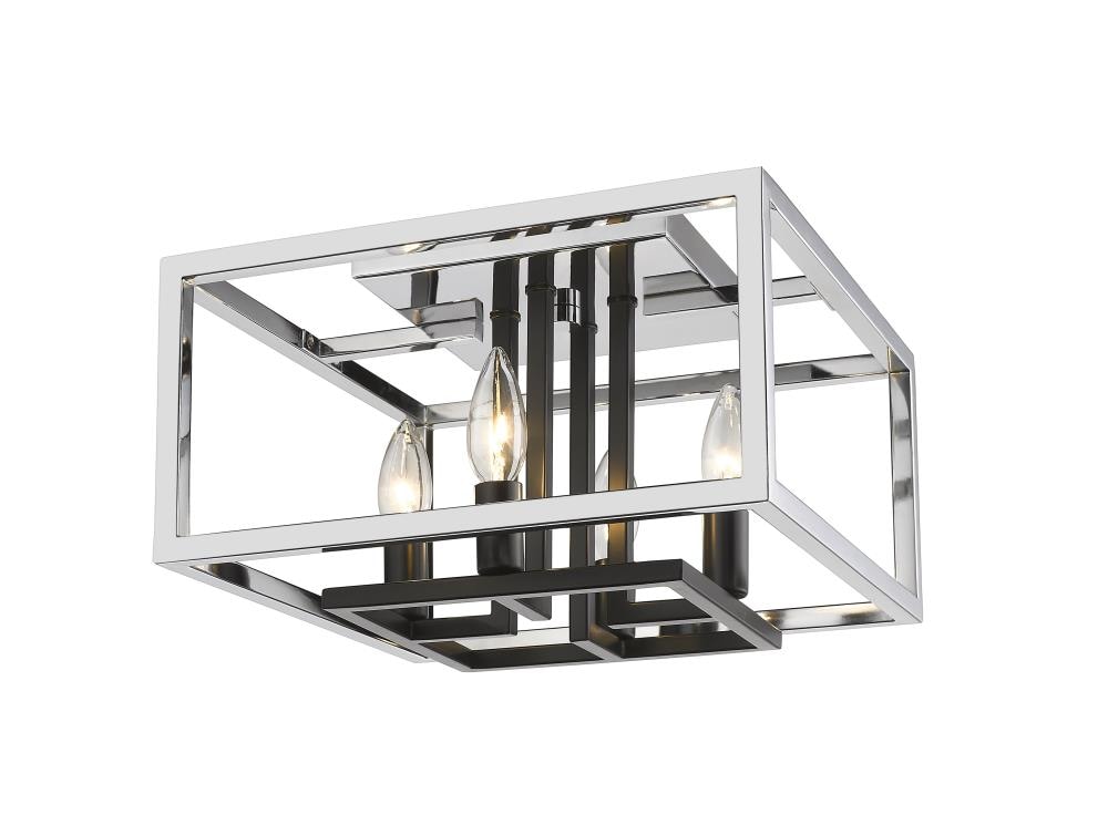 Z-Lite 456F-CH-BK flushmounts - View #6