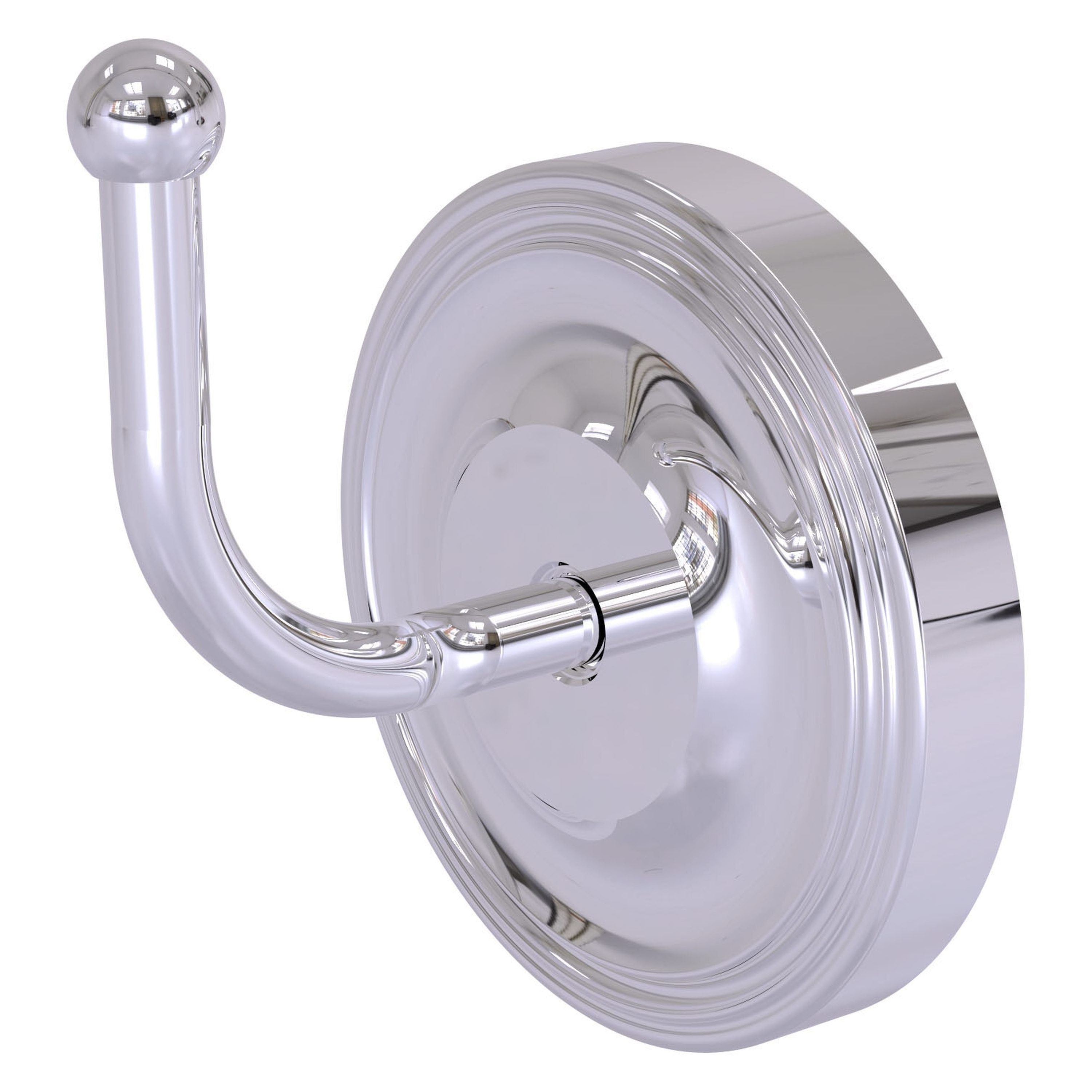 Allied Brass R-H1-PC Regal Polished Chrome Single -Hook Wall mount Towel Hook